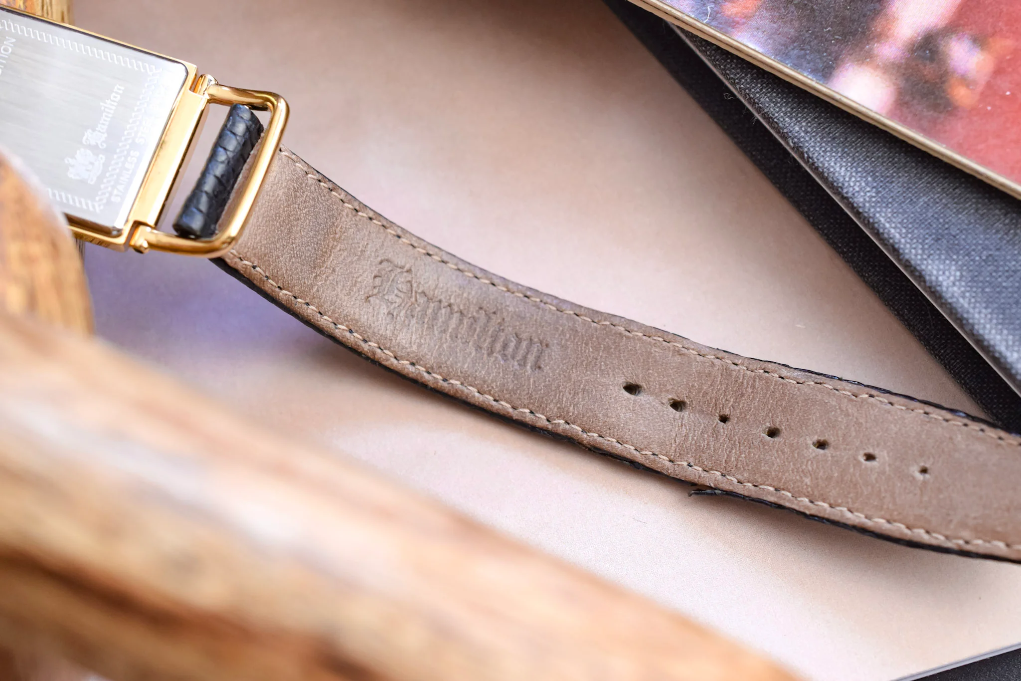 80s Hamilton Gilt Dial Wilshire Registered Edition - Image 7