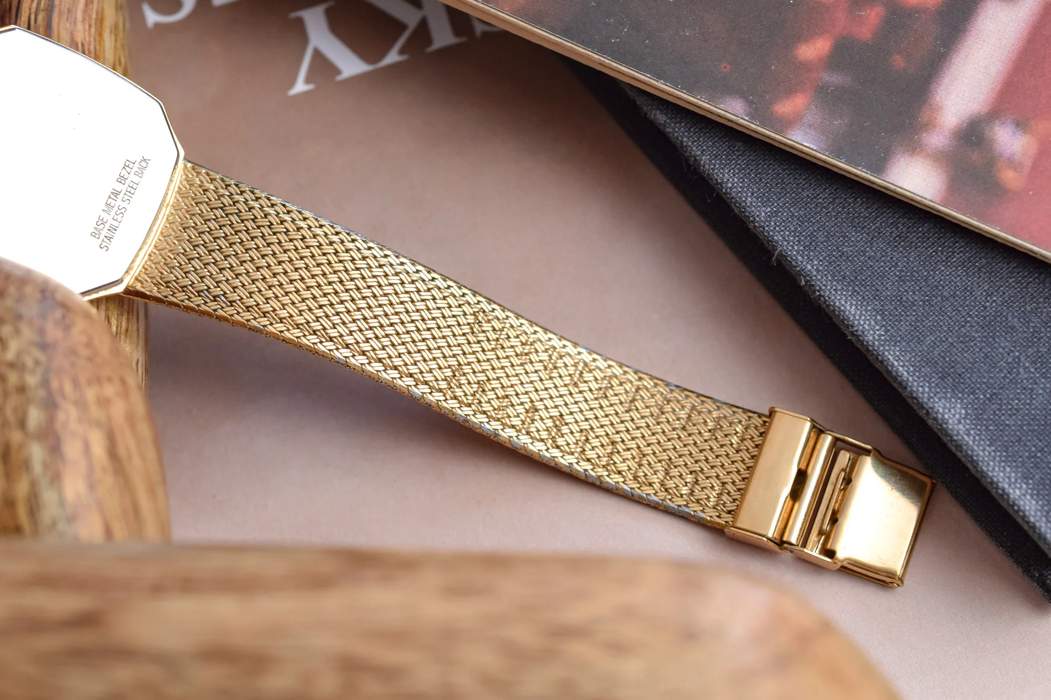 80s Hamilton Golden Lattice Diamond Saville - Image 11