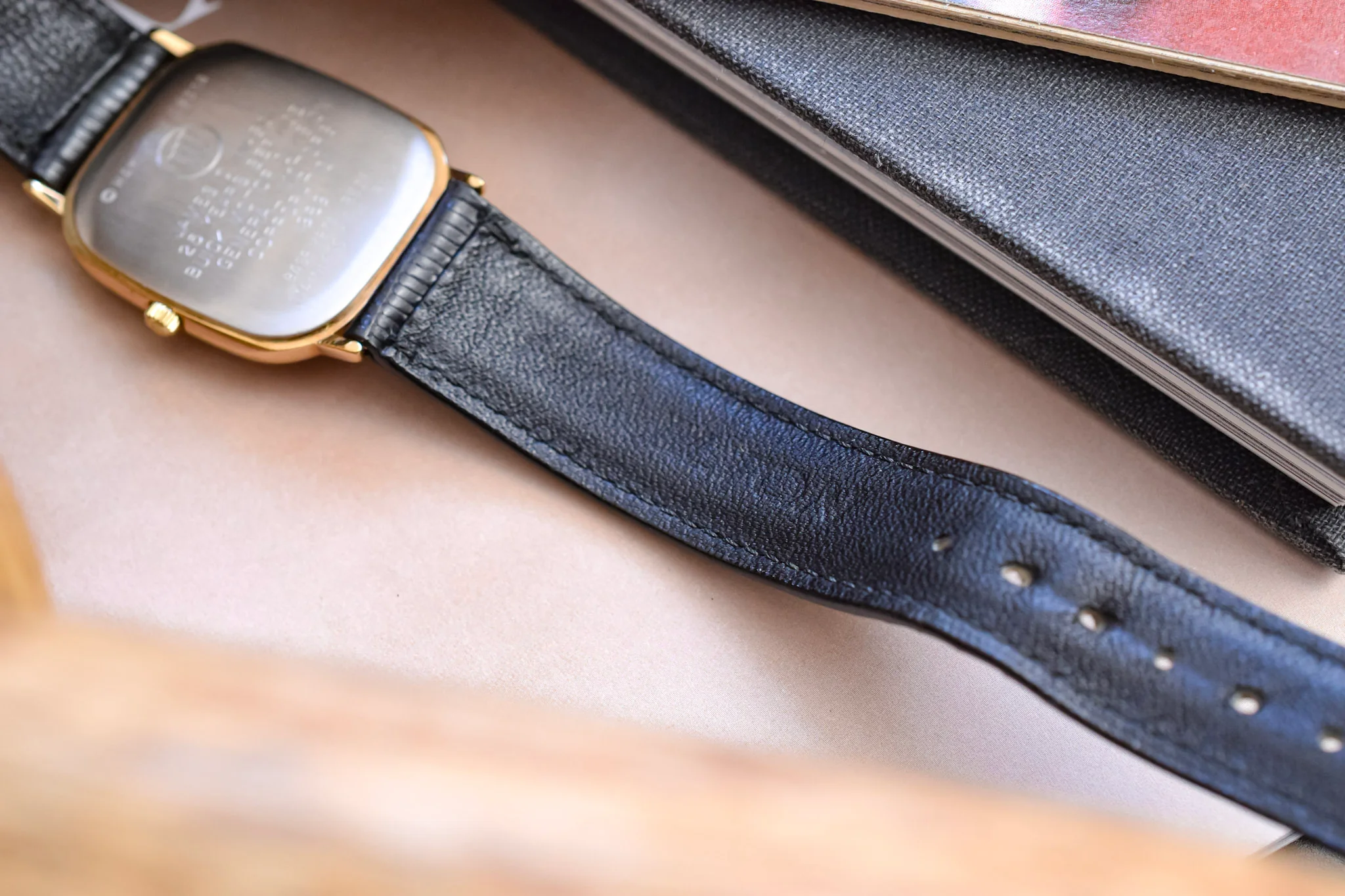 80s Hamilton Masterpiece Checkered Dial Ellipse - GM Award - Image 6