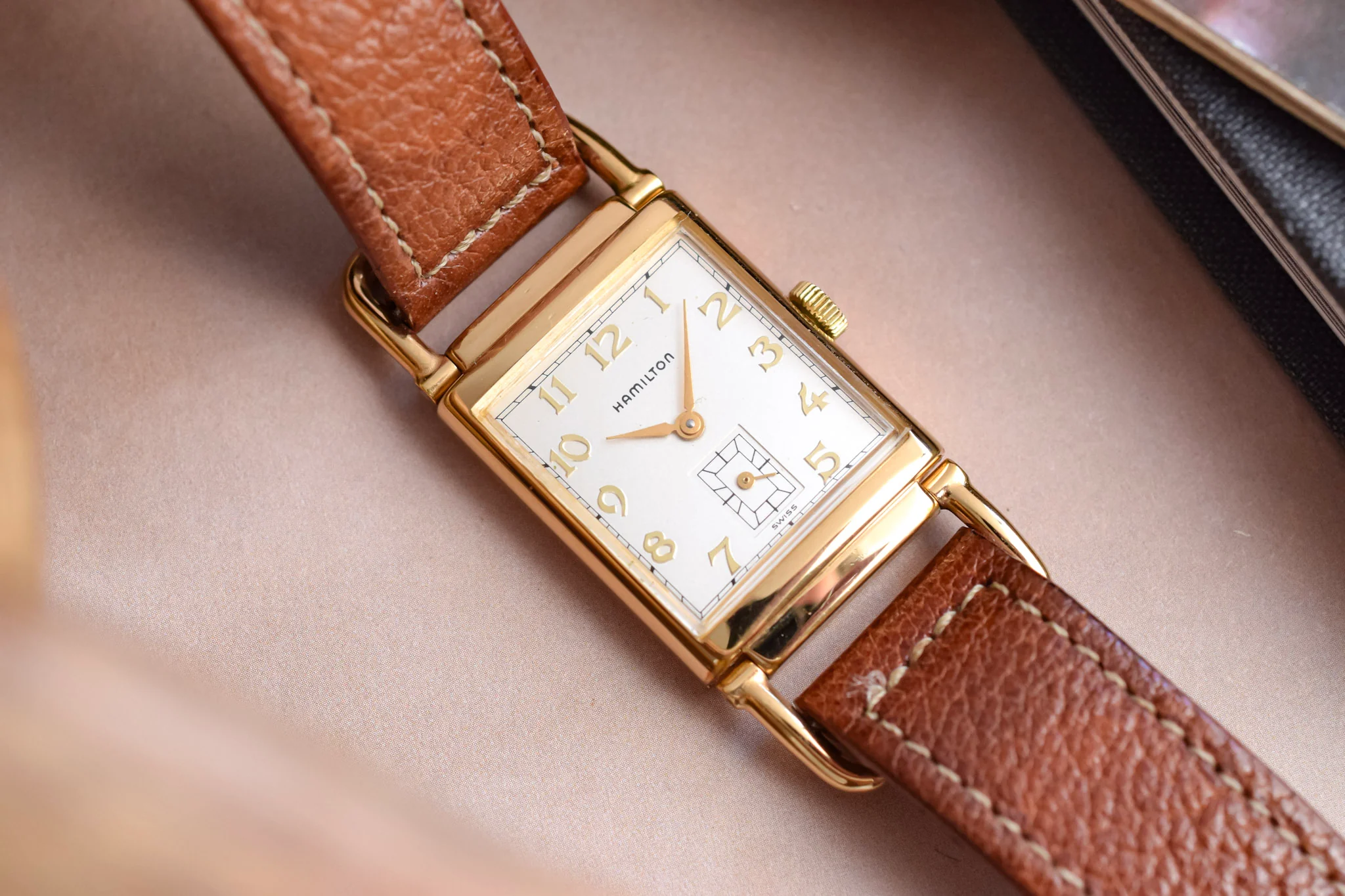 80s Hamilton Silver Dial Wilshire Limited Edition - 18K Gold Electro Plated - Image 3