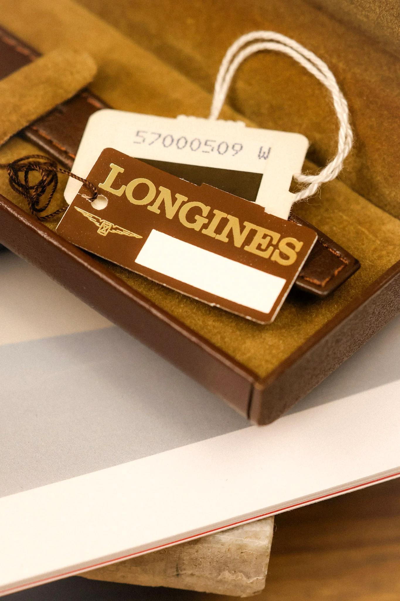 80s Longines Quartz Linen Calendar Ellipse - Full Set - Image 12