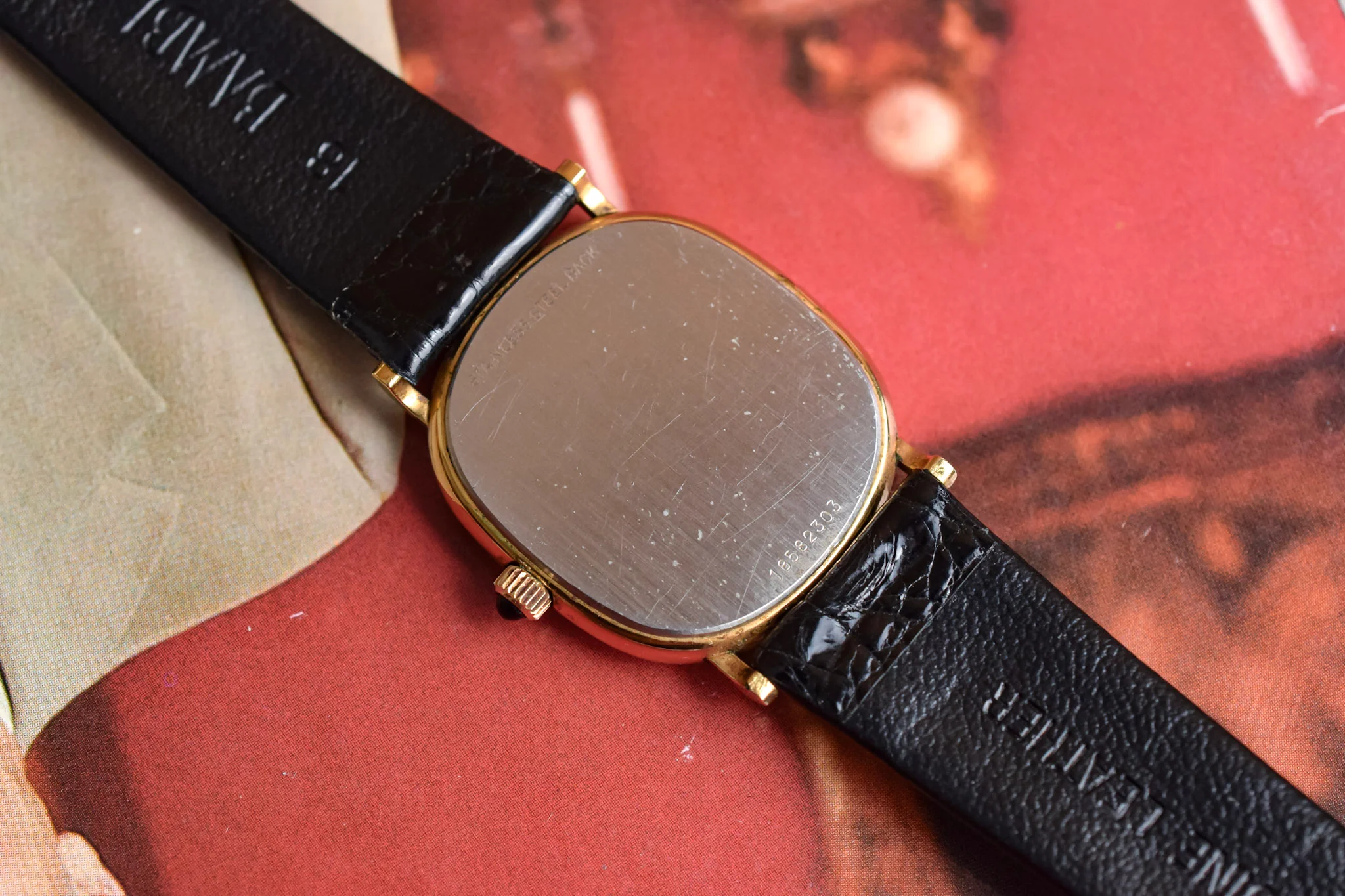 80s Longines Quartz Sparkle Roman Dial Ellipse - Image 14