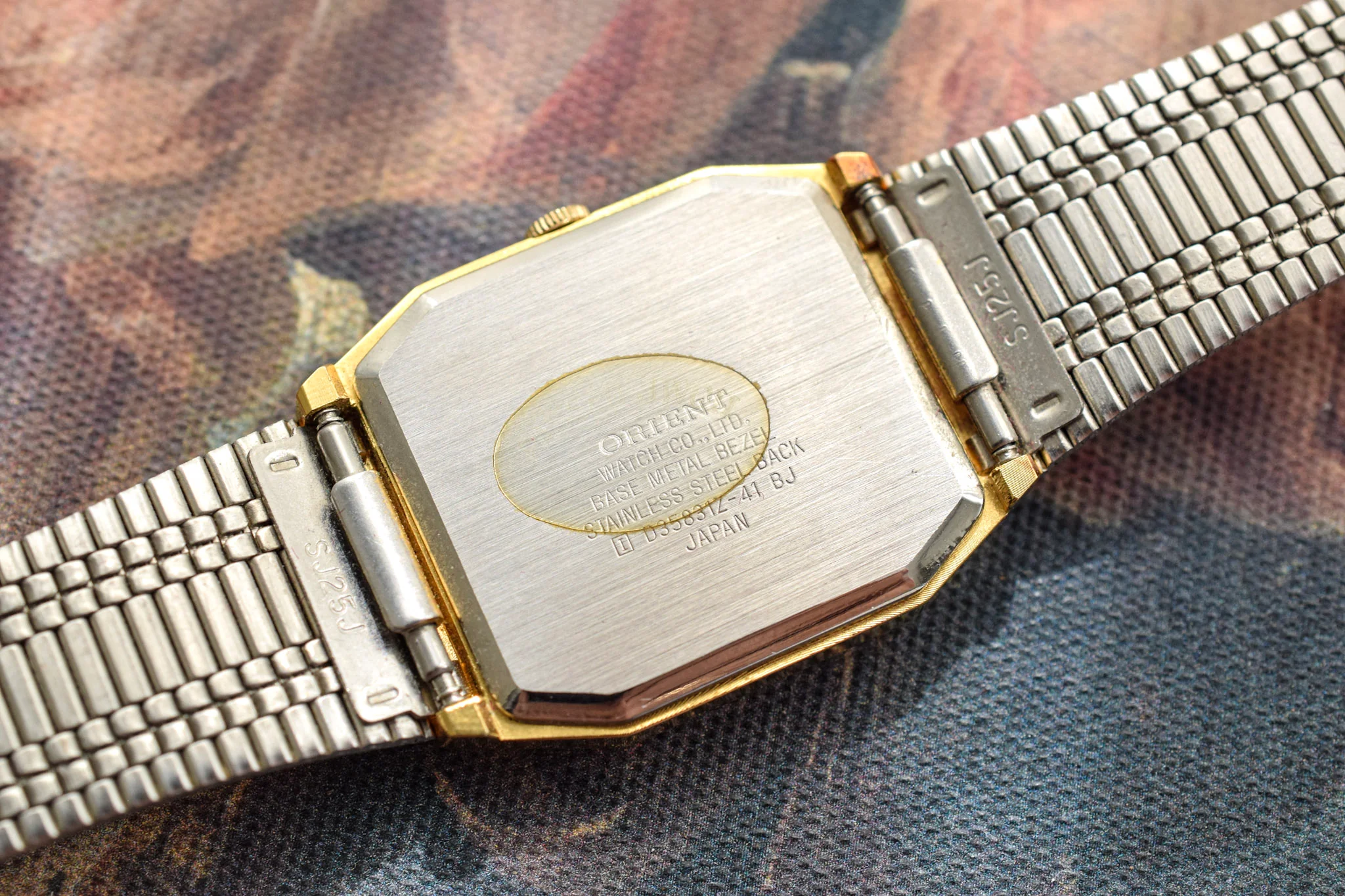'80s Orient Black Dial Octo - In Box - Image 10