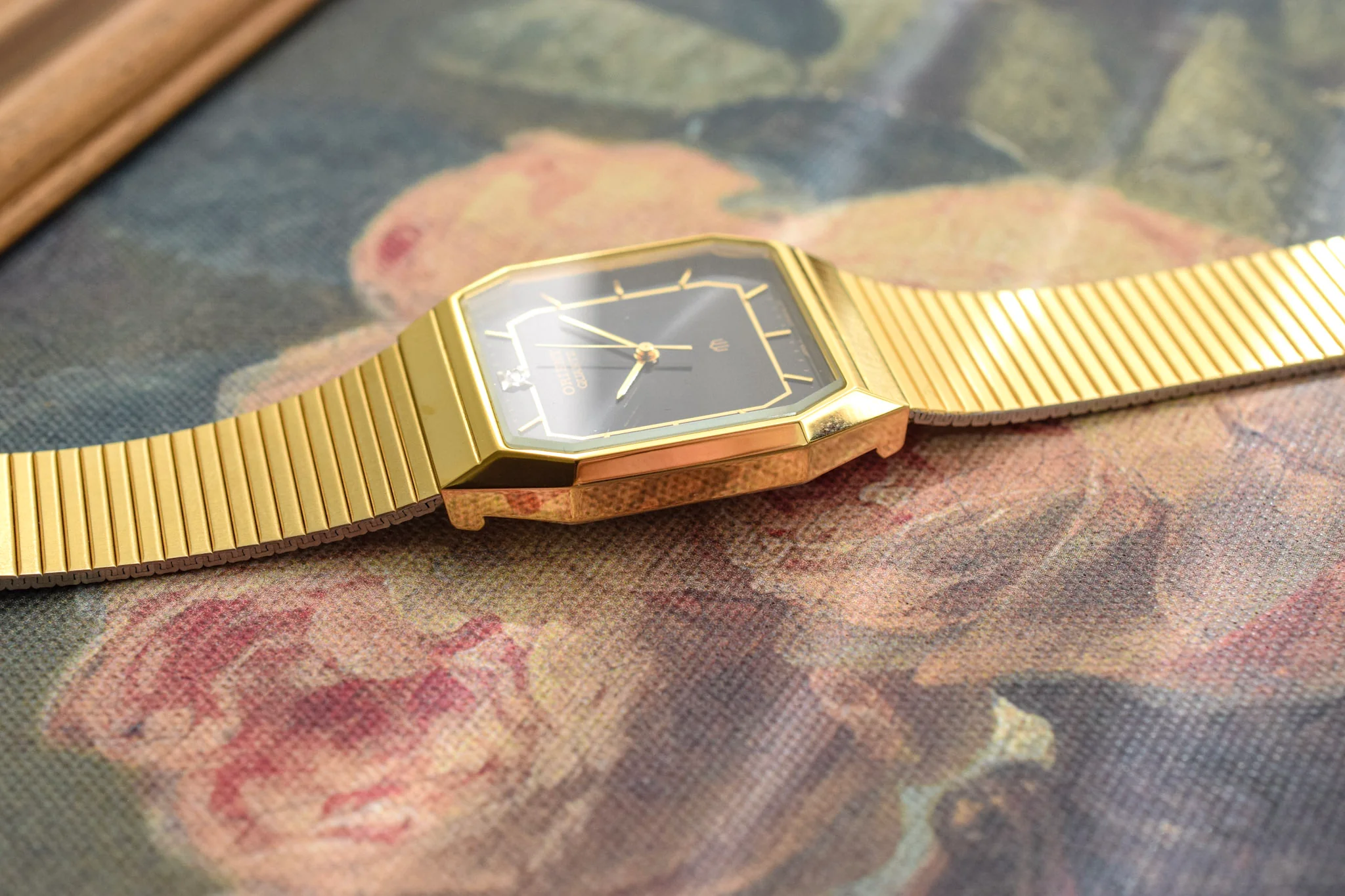 '80s Orient Black Dial Octo - In Box - Image 6