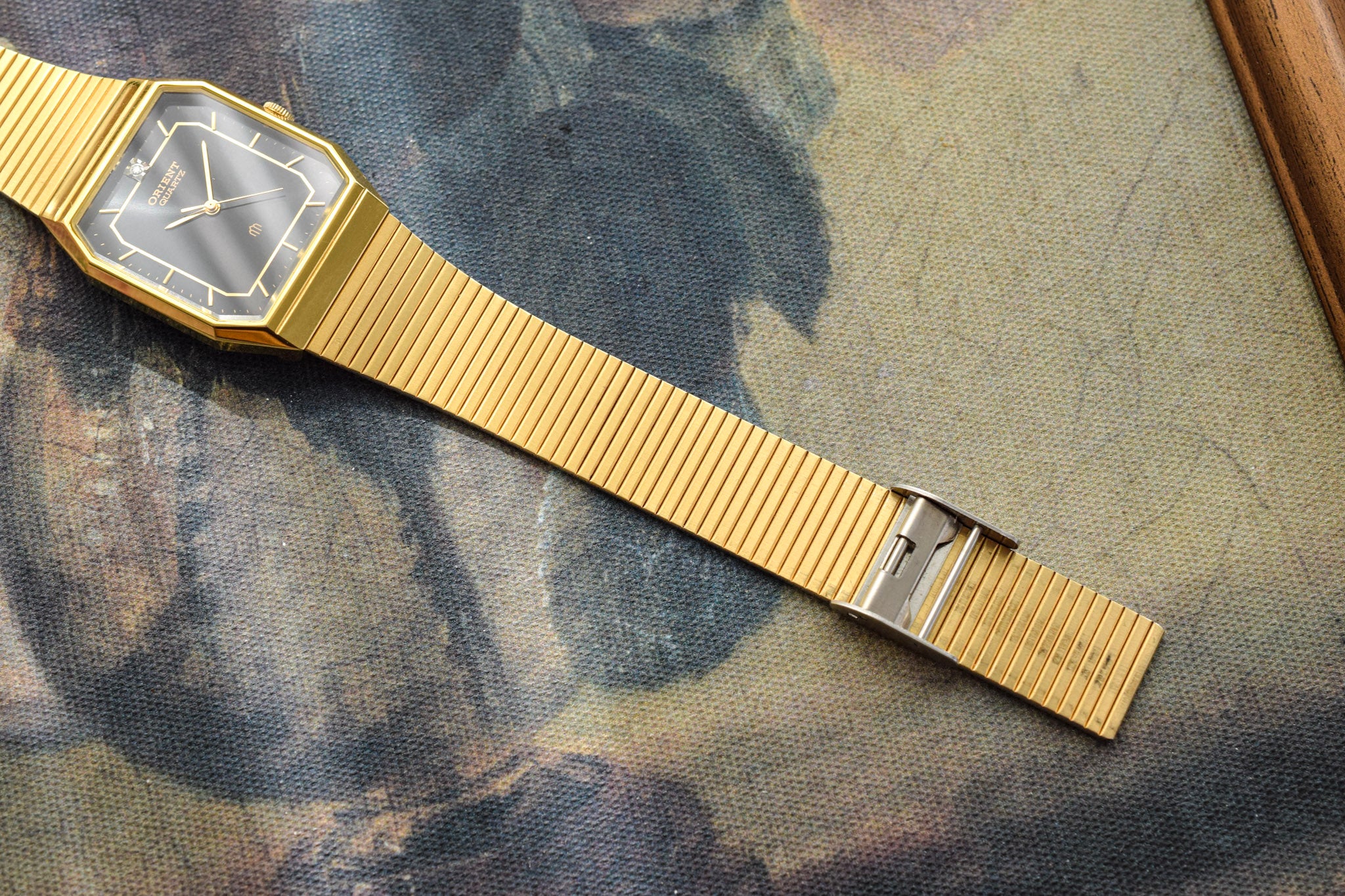 '80s Orient Black Dial Octo - In Box - Image 7