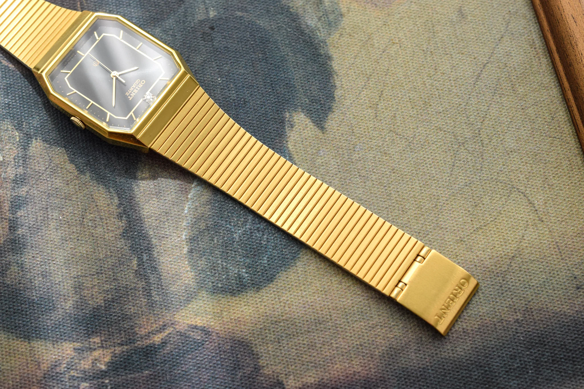 '80s Orient Black Dial Octo - In Box - Image 8