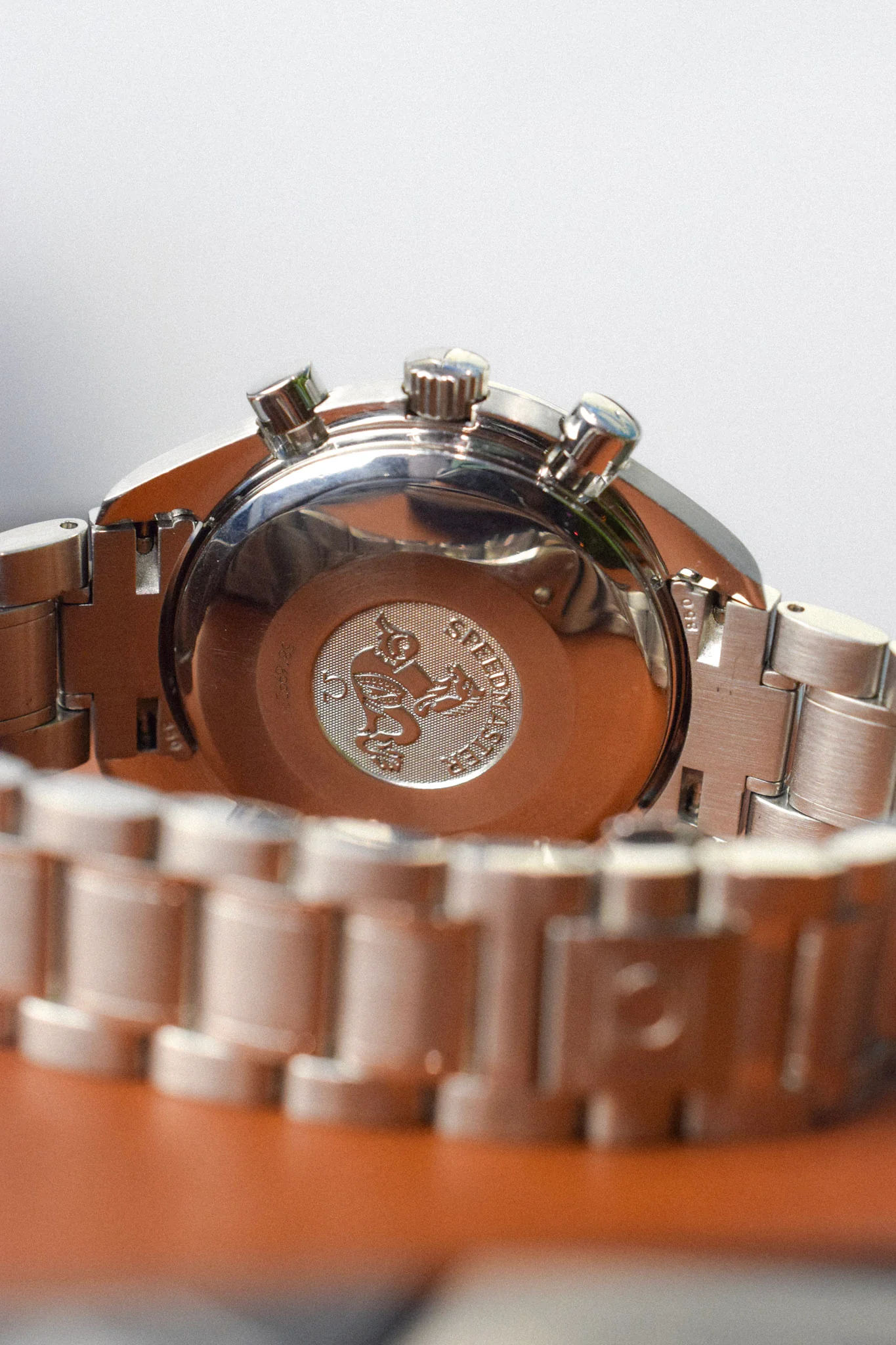 90s Omega Speedmaster Silver Triple Calendar - Image 14