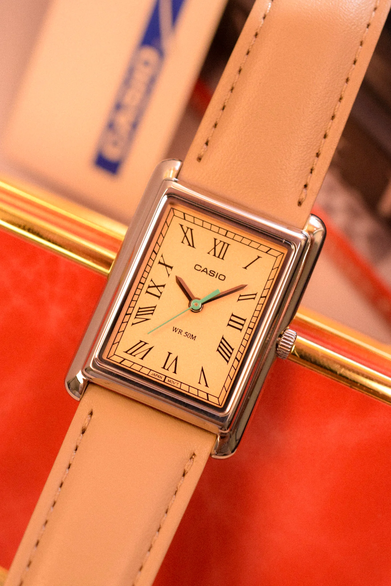 Casio Salmon Roman Tank - New in Box - Image 3