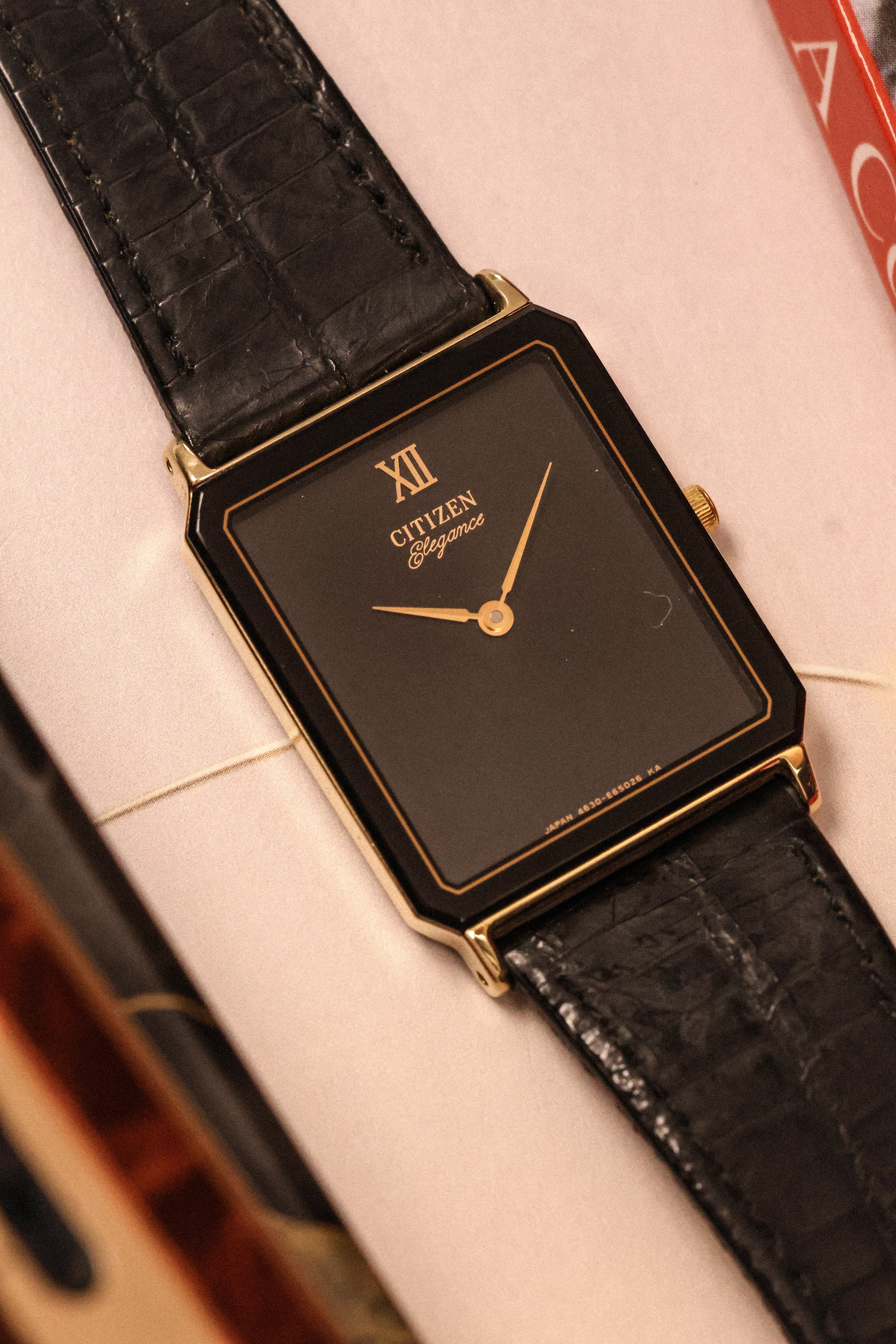 1990 Citizen Elegance Gilt Octo - Image 4