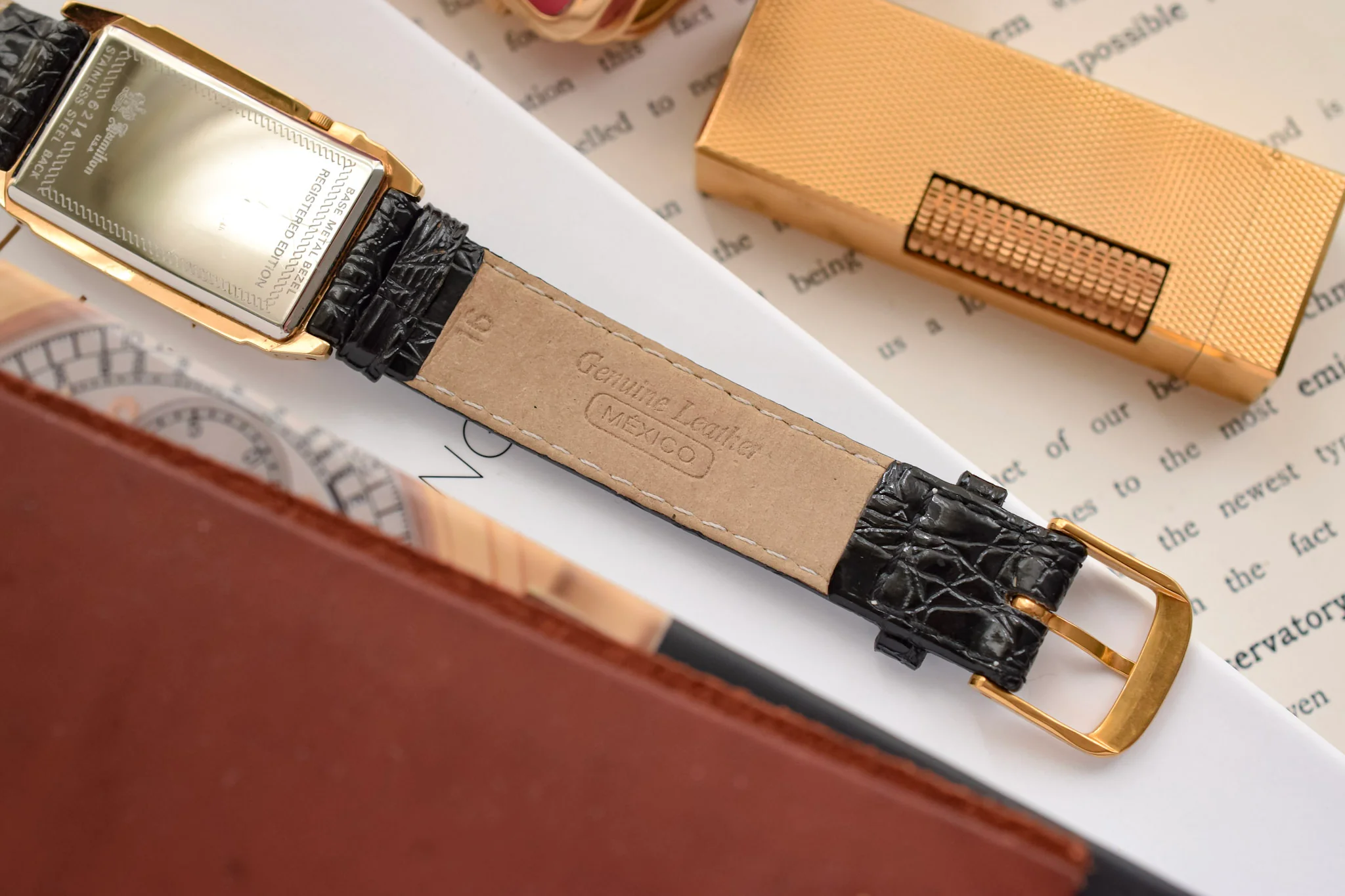 Hamilton Gilt Dial Seckron Registered Edition - Image 6