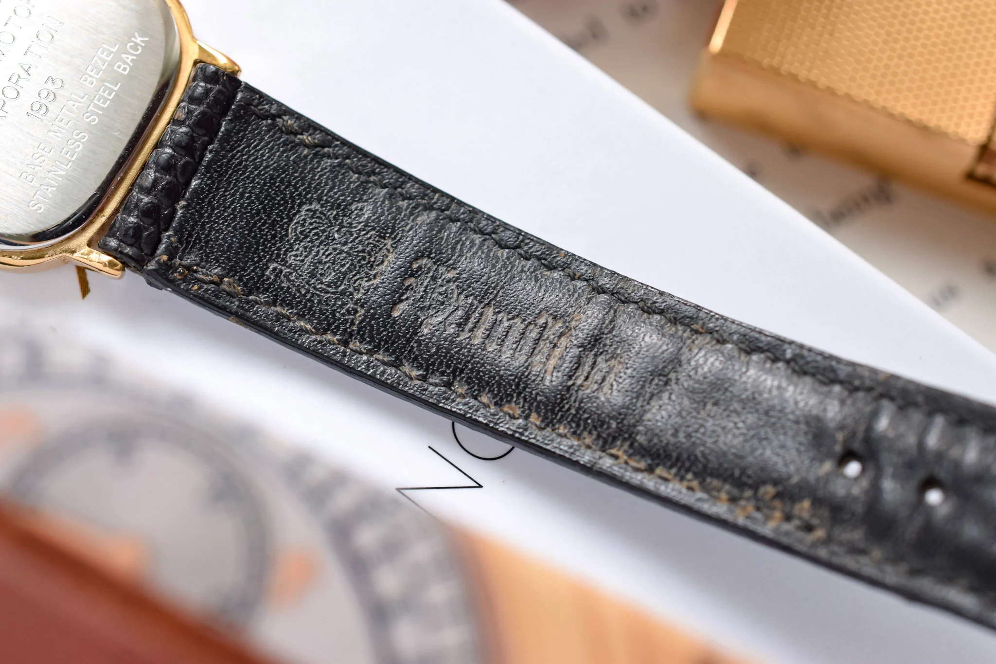 Hamilton Masterpiece Checkered Dial Ellipse - GM Award - Image 8
