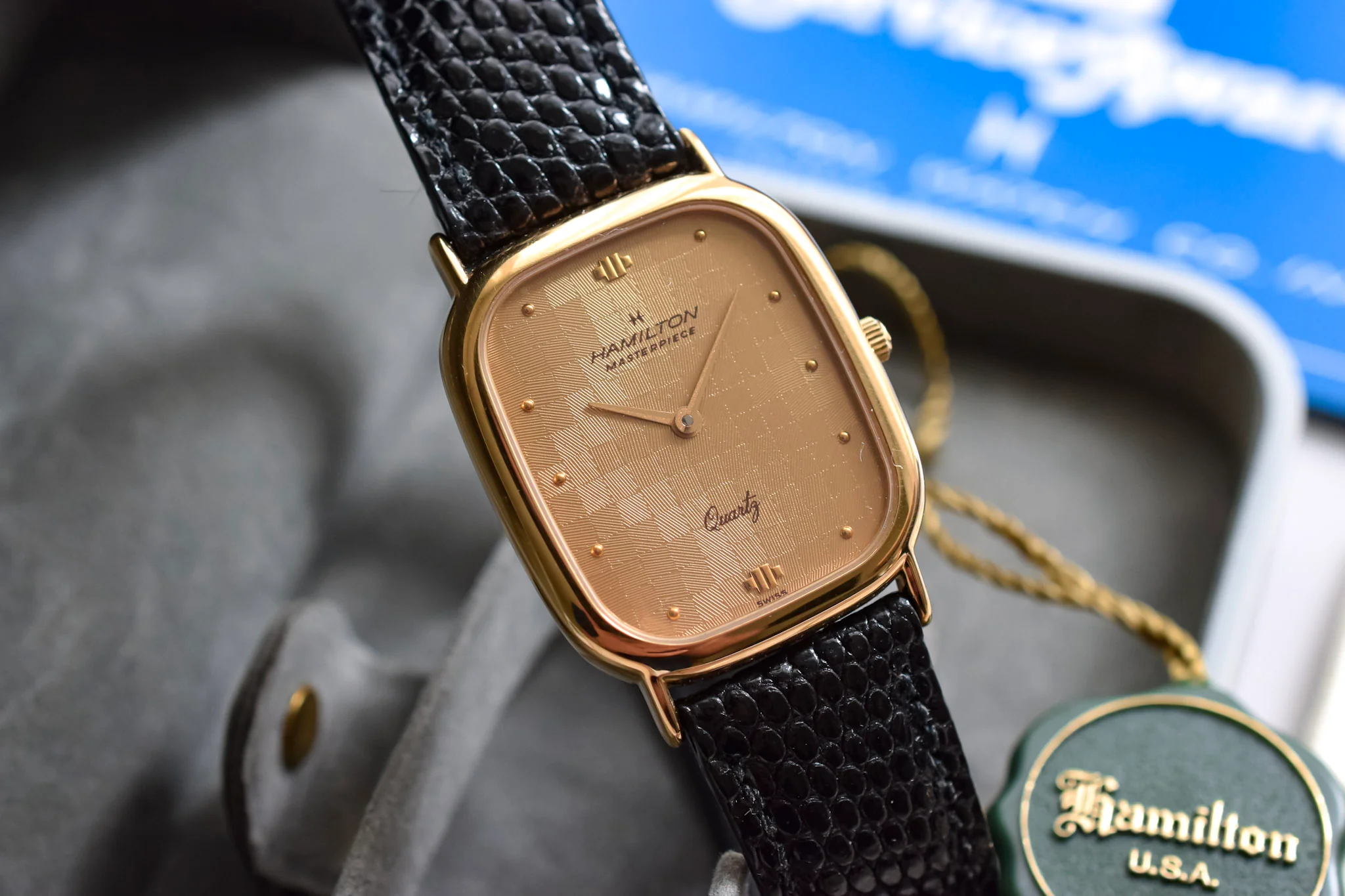 Hamilton Masterpiece Checkered Dial - GM Award - Image 3