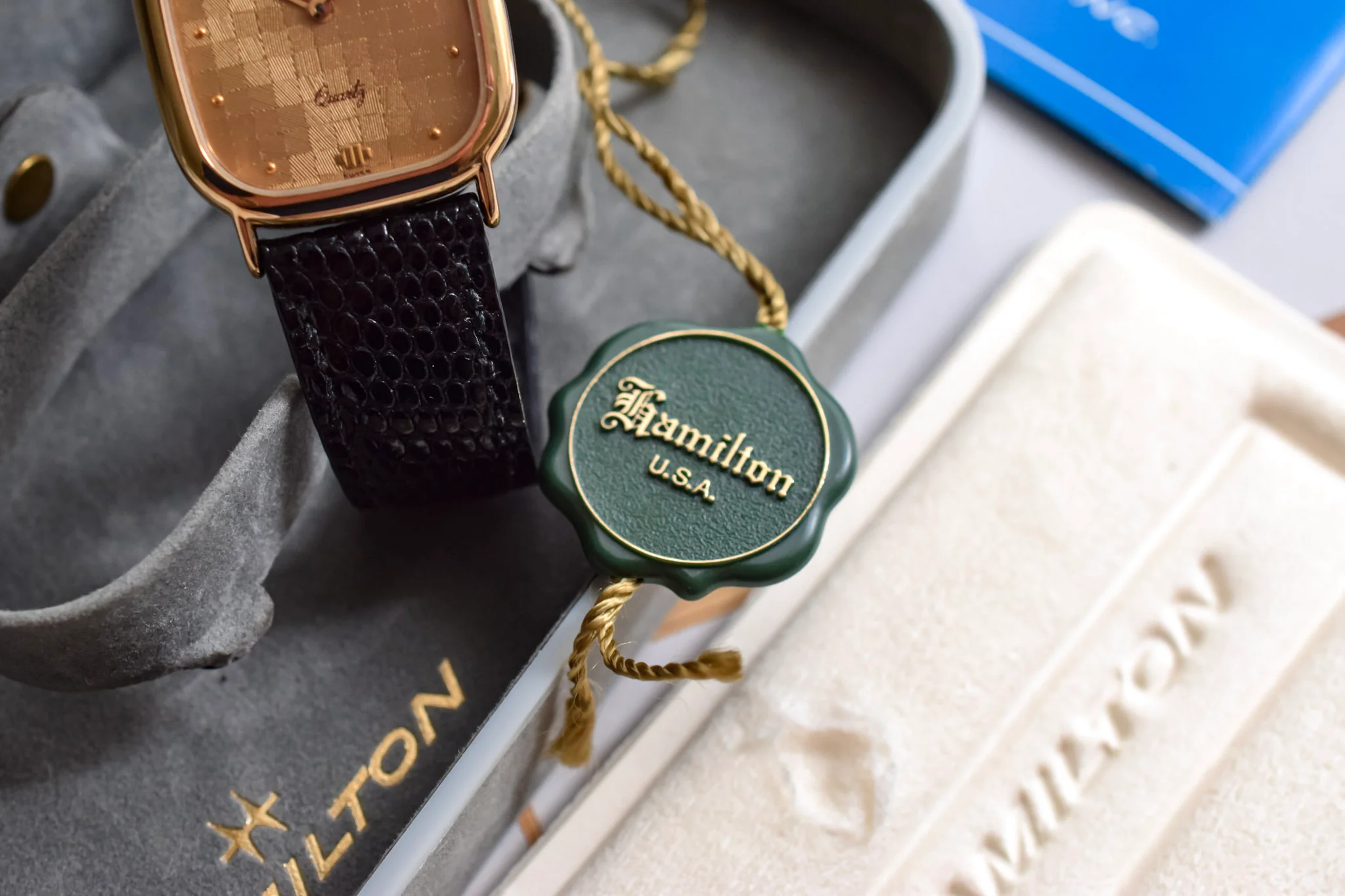 Hamilton Masterpiece Checkered Dial - GM Award - Image 5