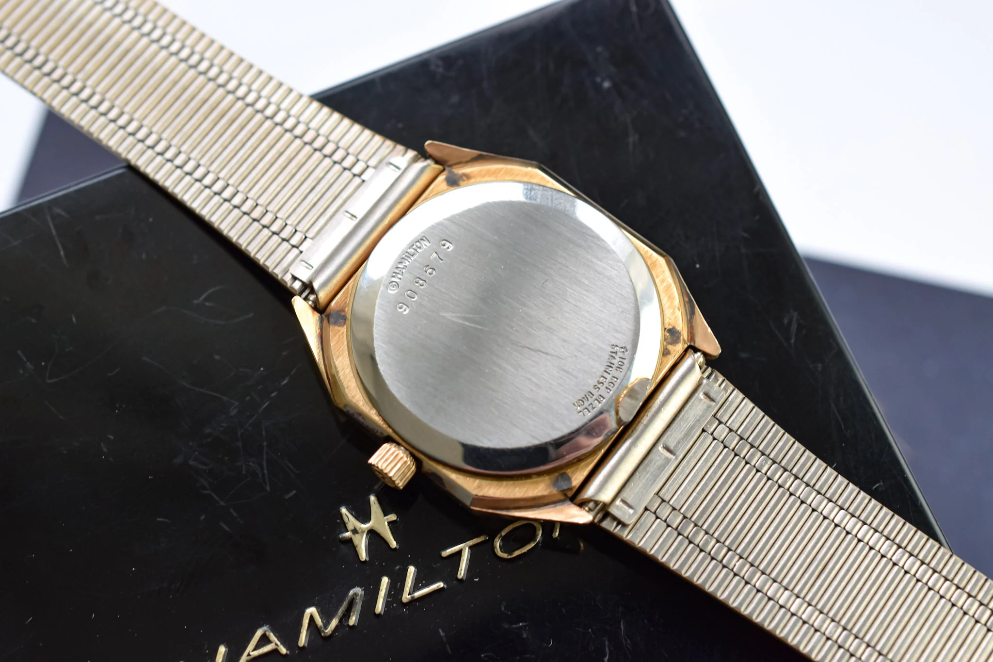 Hamilton Monroe Gilt Octo - New Old Stock - Image 12