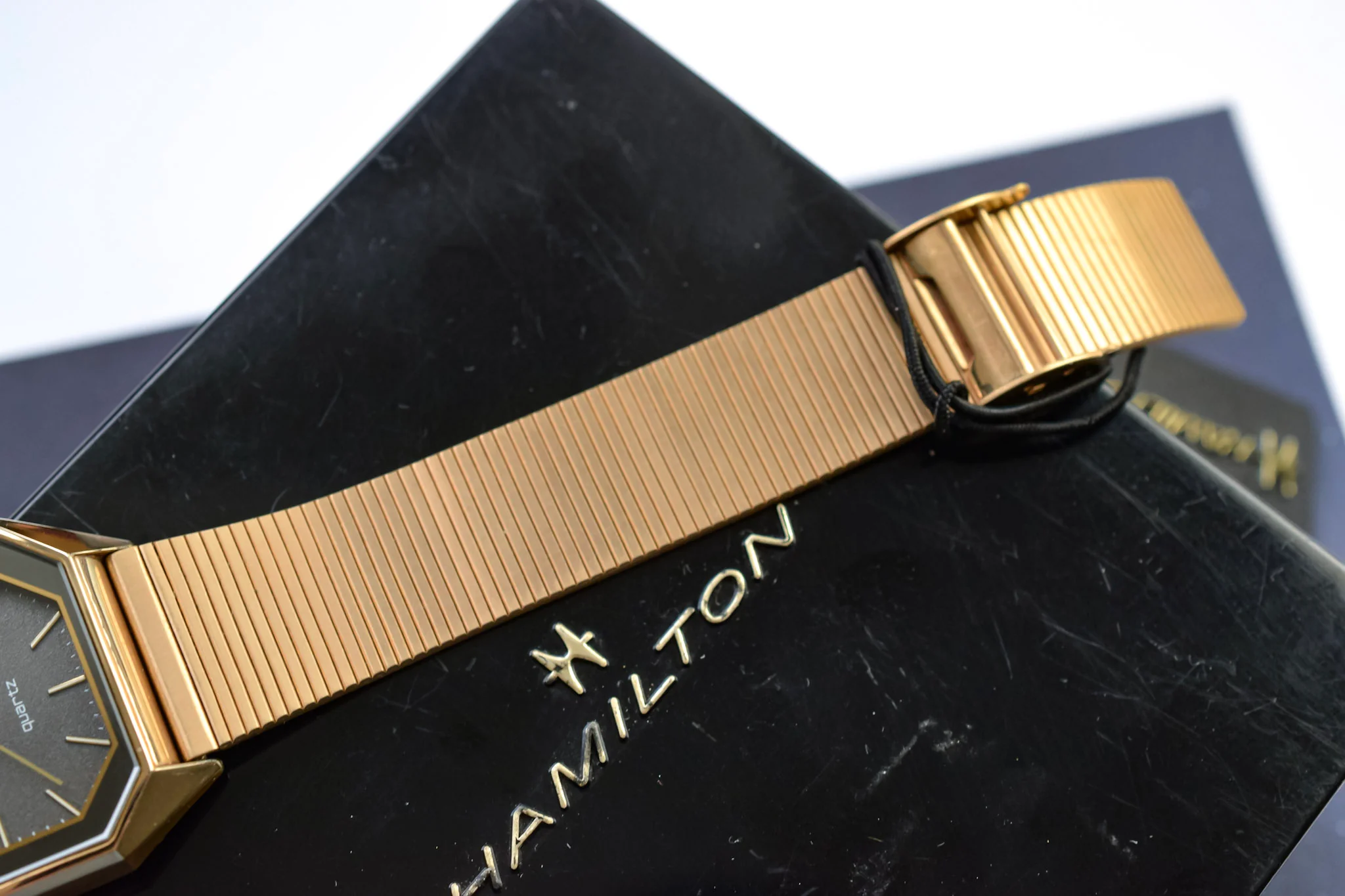 Hamilton Monroe Gilt Octo - New Old Stock - Image 3