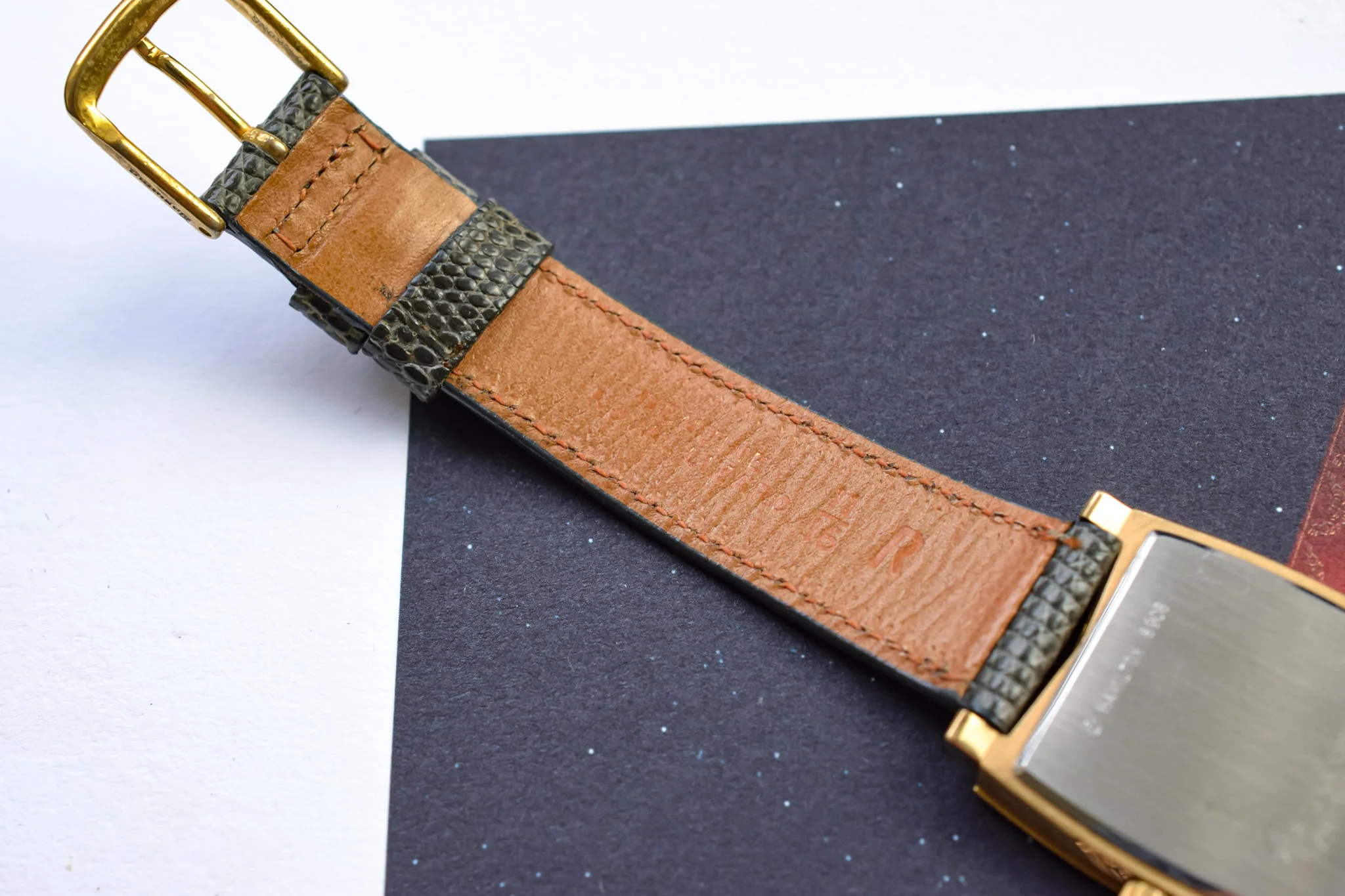 Hamilton Retro Diamond Dial Tank - Image 6
