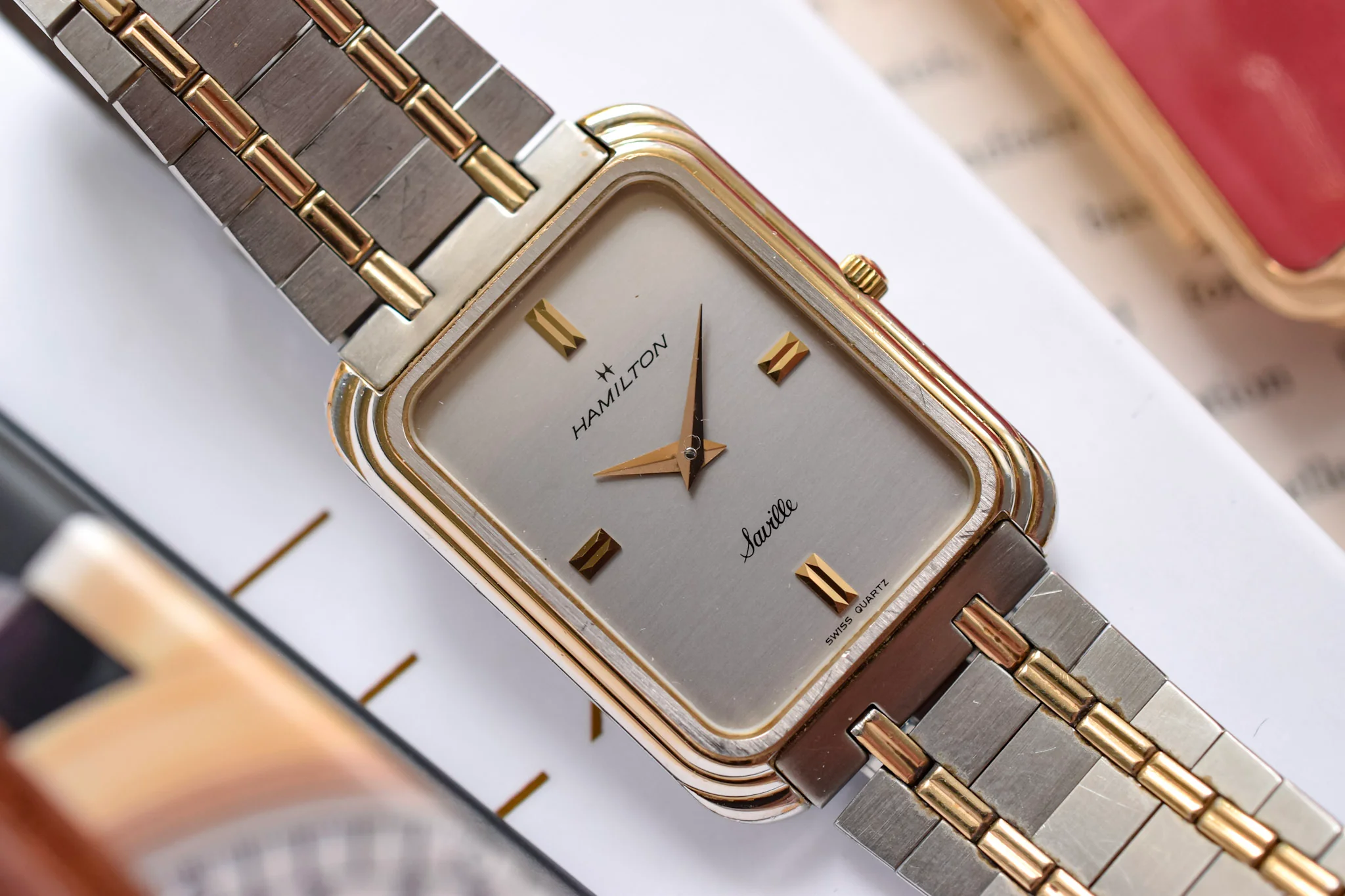 Hamilton Saville Two Toned in Box - Image 3