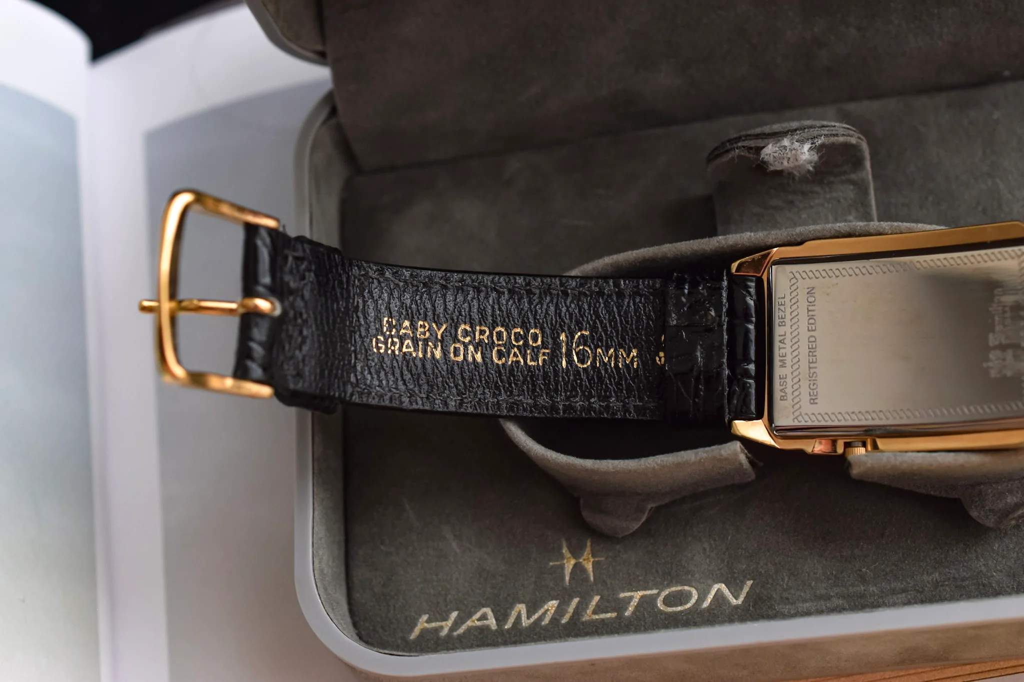 Hamilton Seckron Registered Edition - Gilt Dial - Image 7