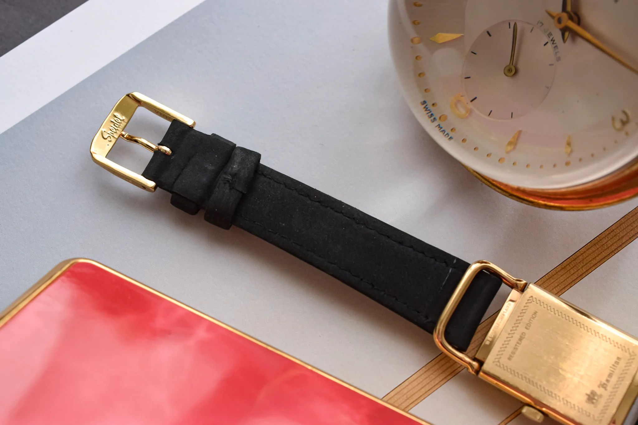 Hamilton Wilshire Registered Edition - 18K Gold Electro Plated - Image 7