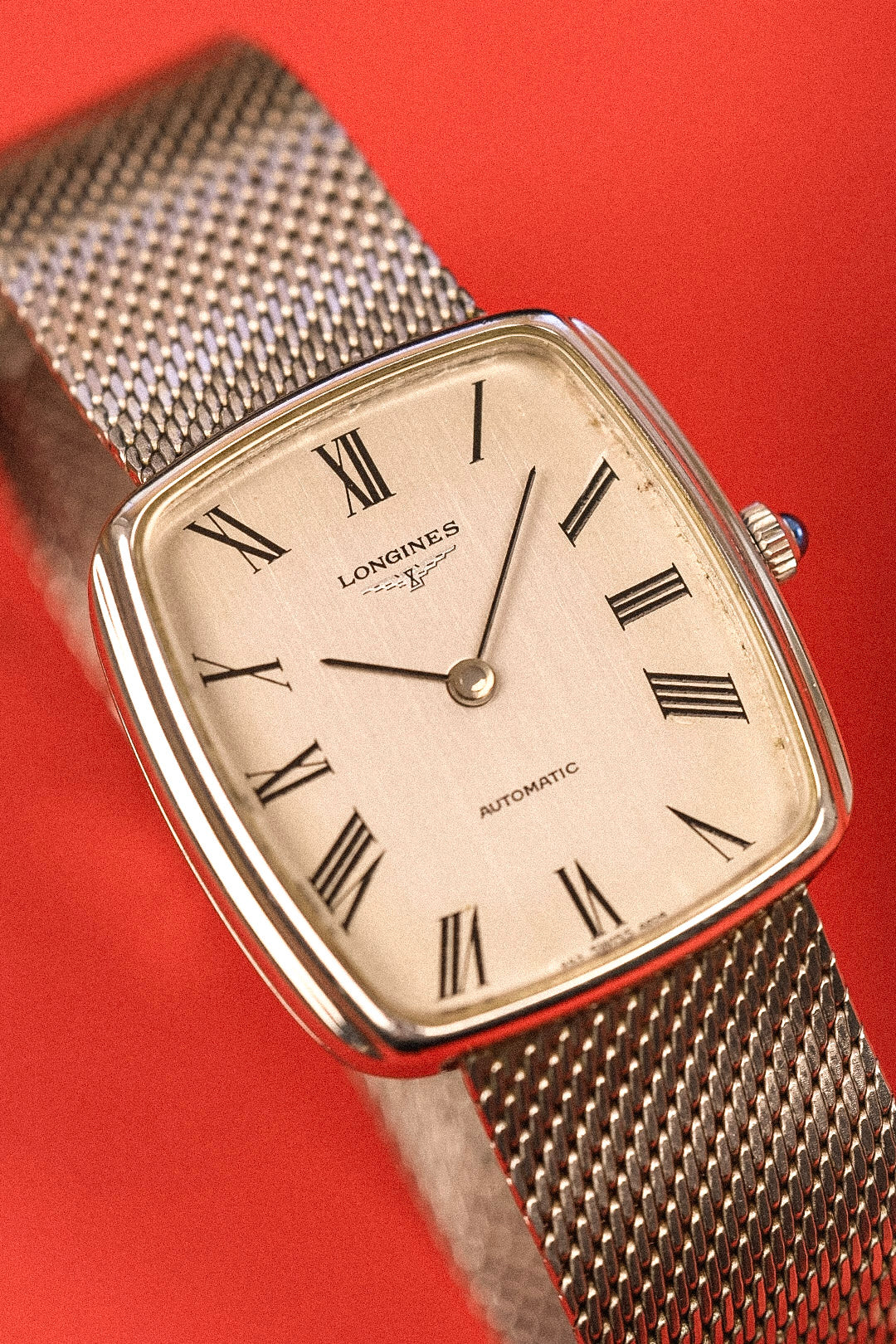 Longines Automatic Roman Steel Milanese Chariot - Image 5
