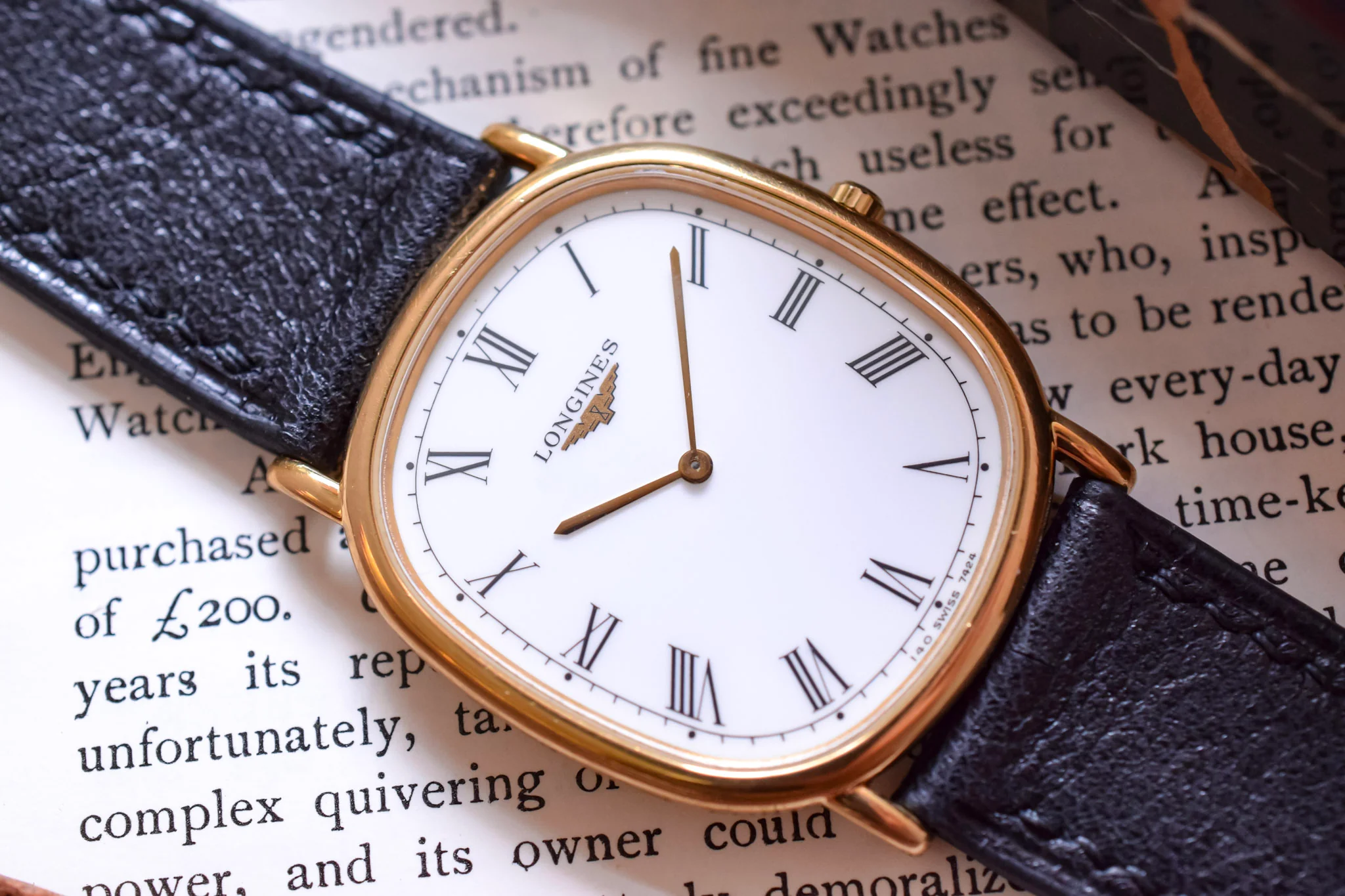 Longines Les Grandes Classiques Quartz Roman Ellipse - Image 3