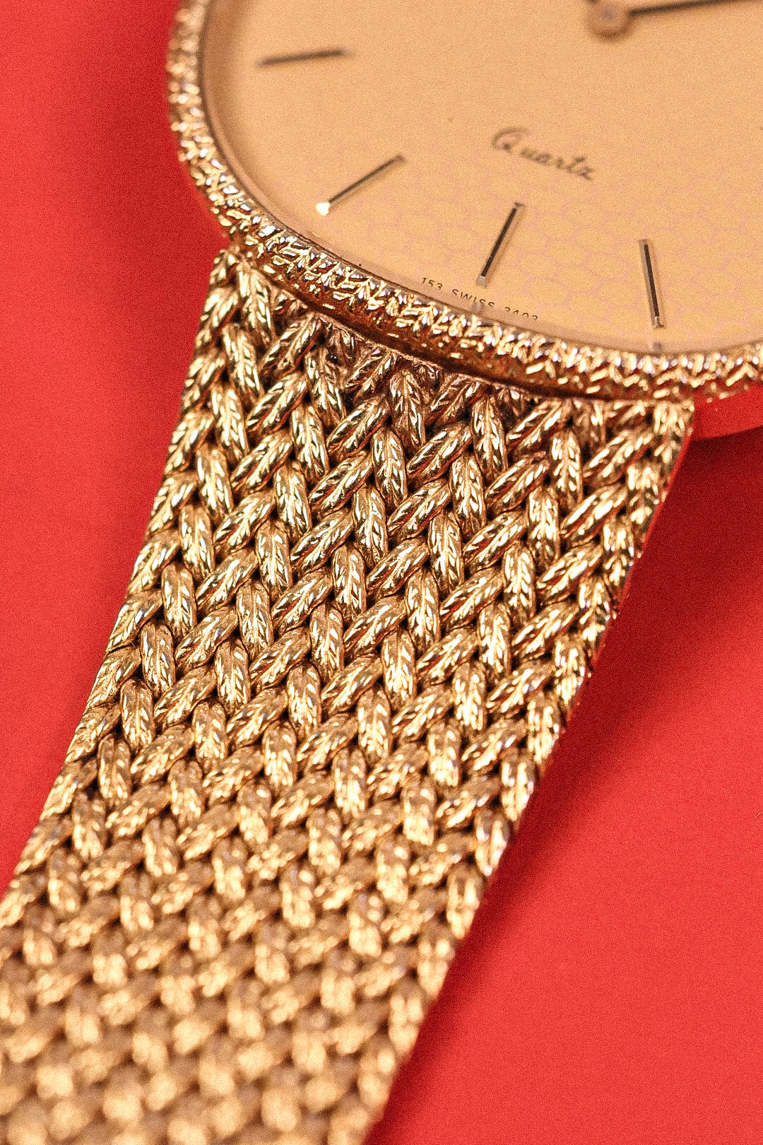 Longines Quartz Golden Honeycomb Lattice - Image 8