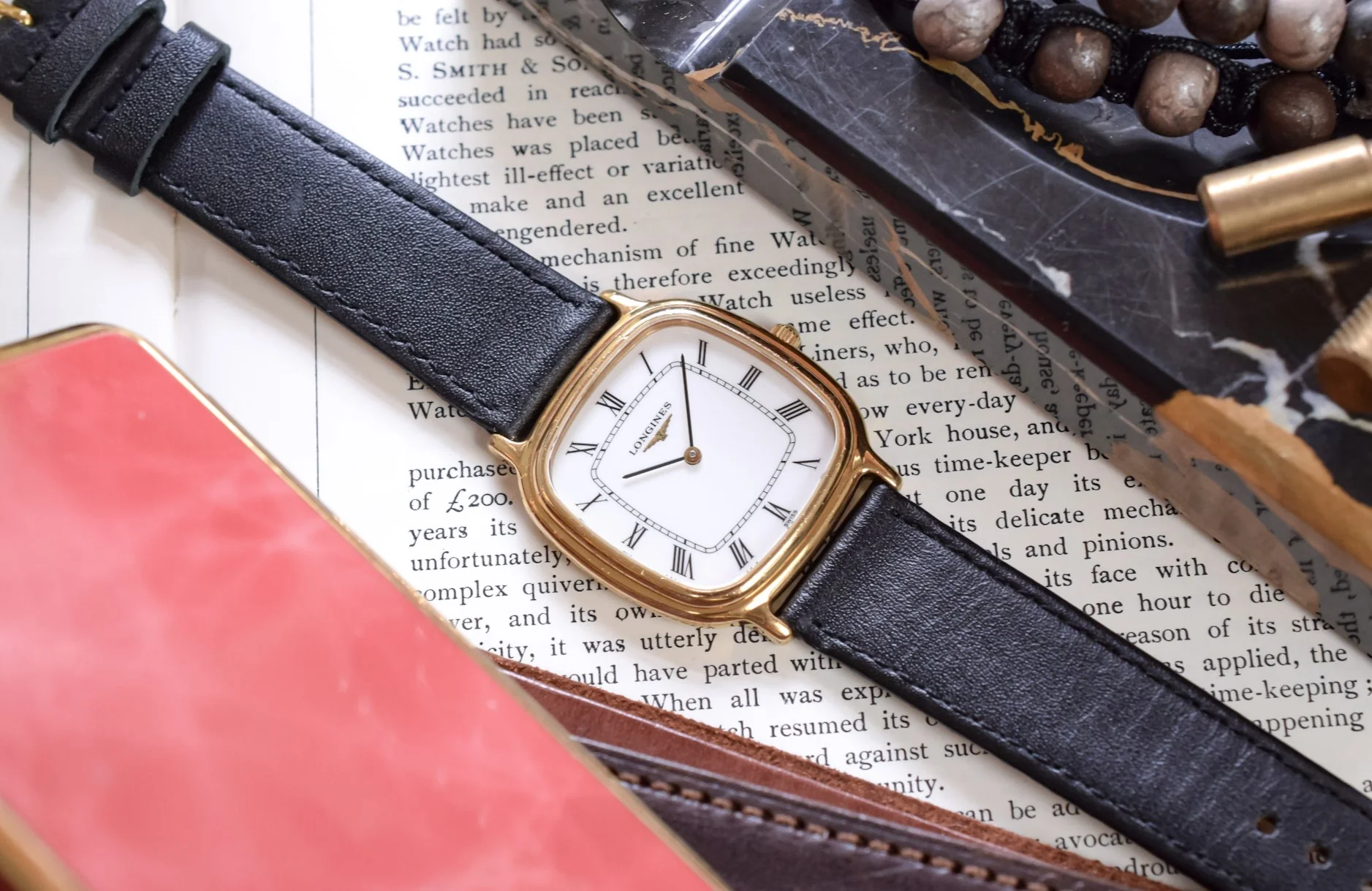 Longines White Roman Dial Quartz TV - Image 6