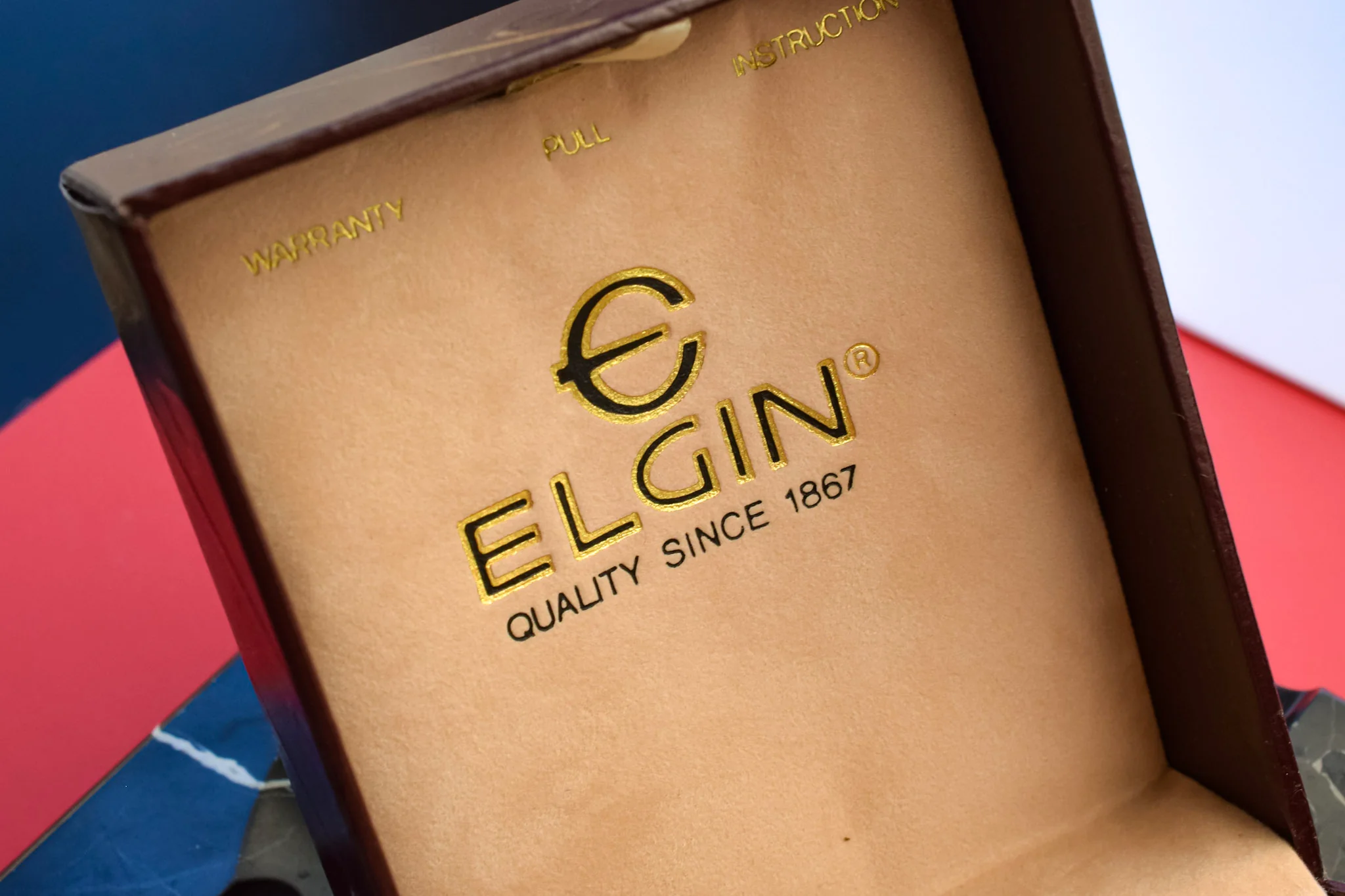 Neo-vintage Elgin Diamond Dial - New Old Stock in Box - Image 13