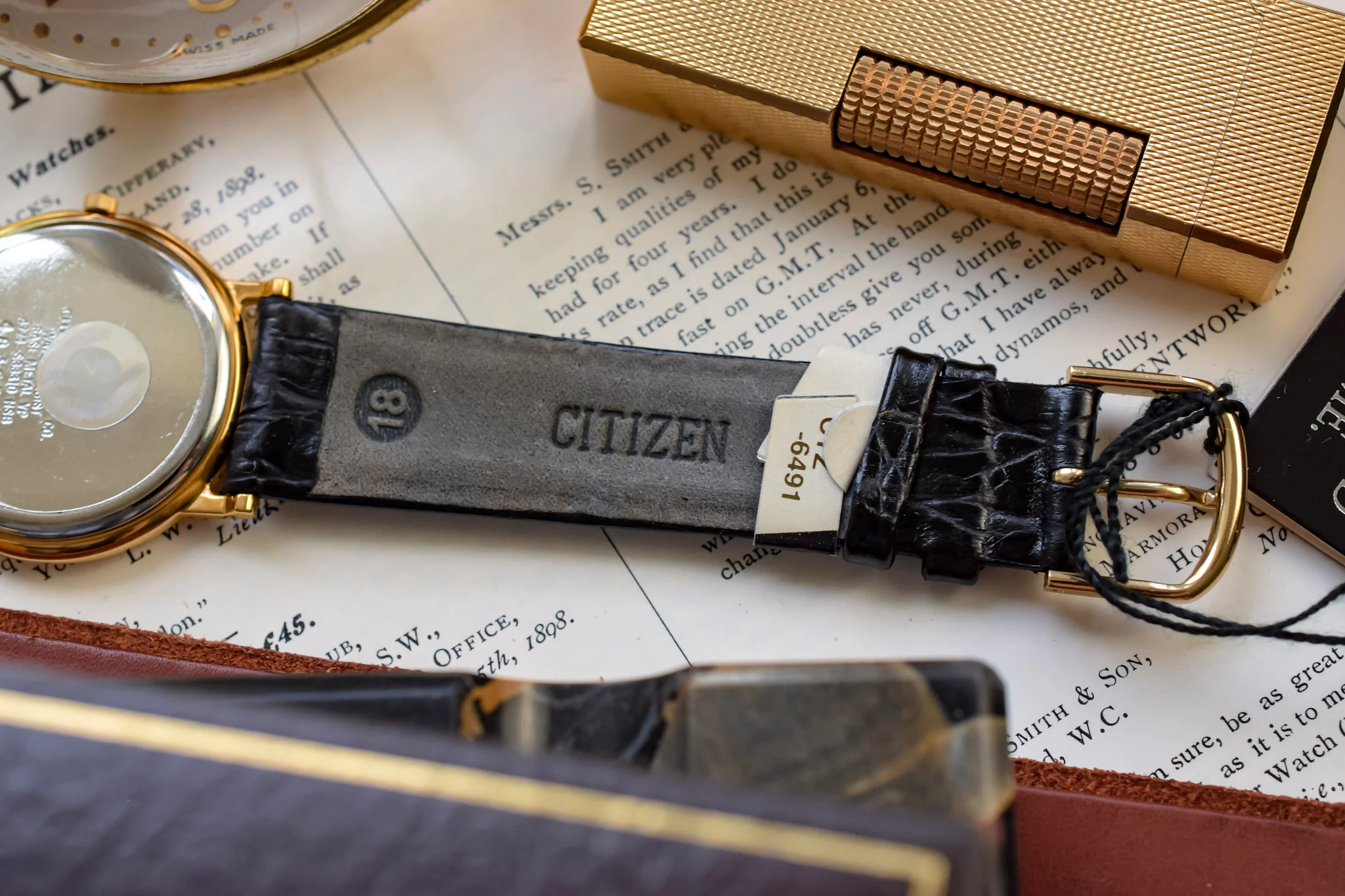 Neo-vintage NOS Citizen Hobnail Calendar - Image 10