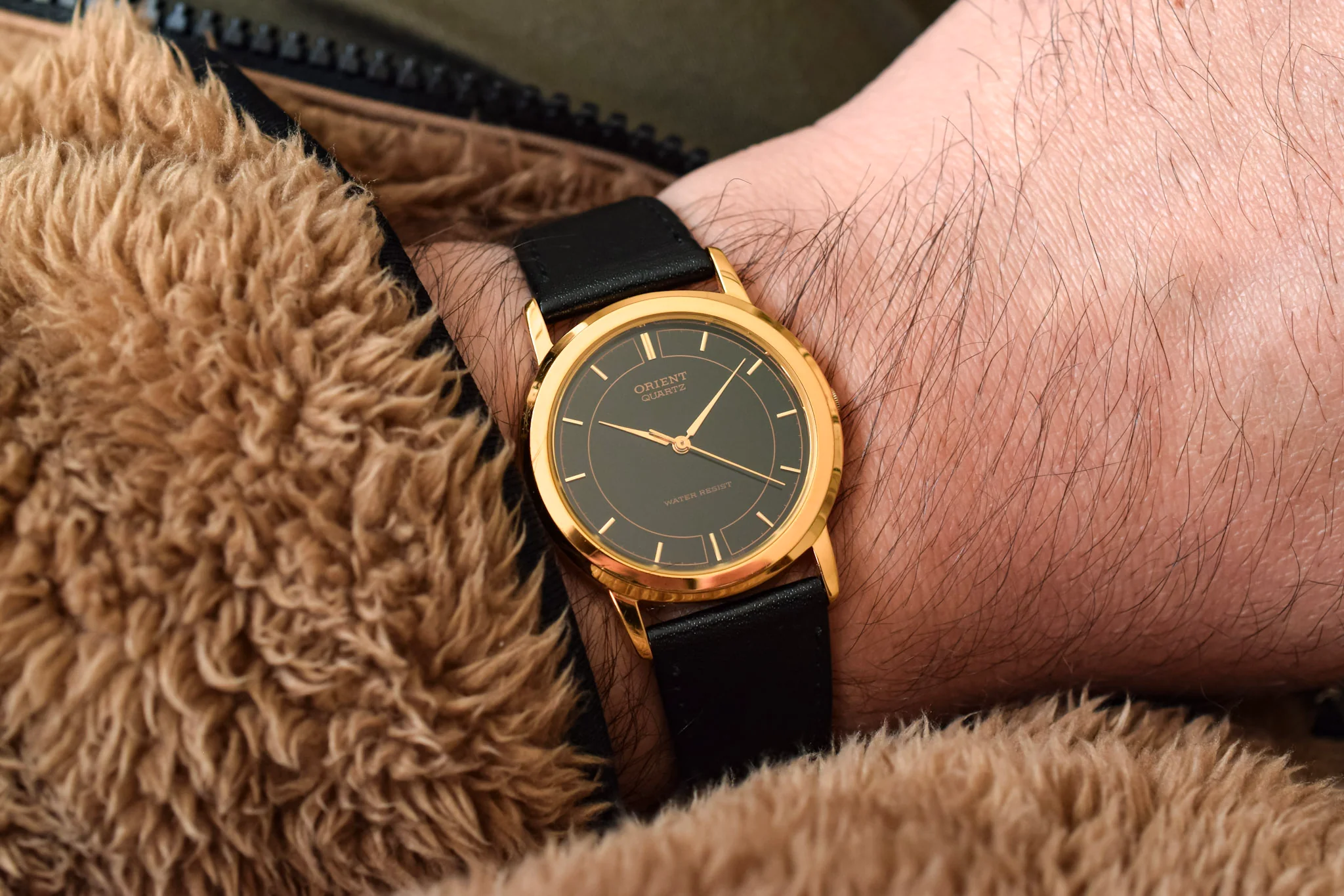 Neo-vintage Orient Gilt Dial Calendar - Image 2
