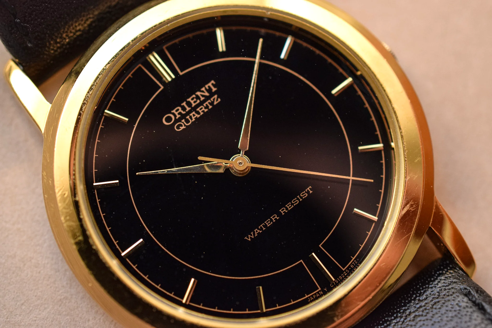 Neo-vintage Orient Gilt Dial Calendar - Image 3