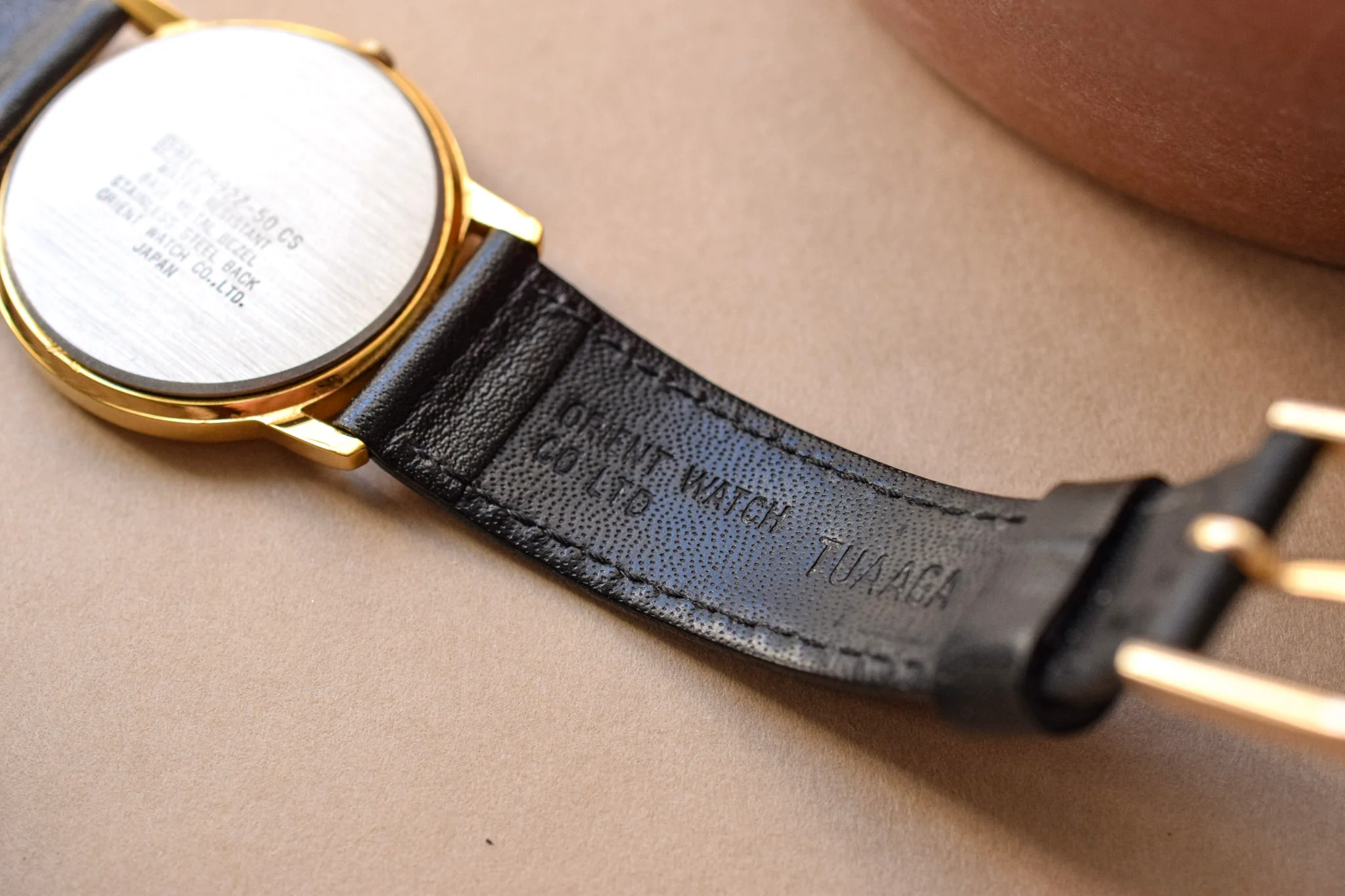Neo-vintage Orient Gilt Dial Calendar - Image 6