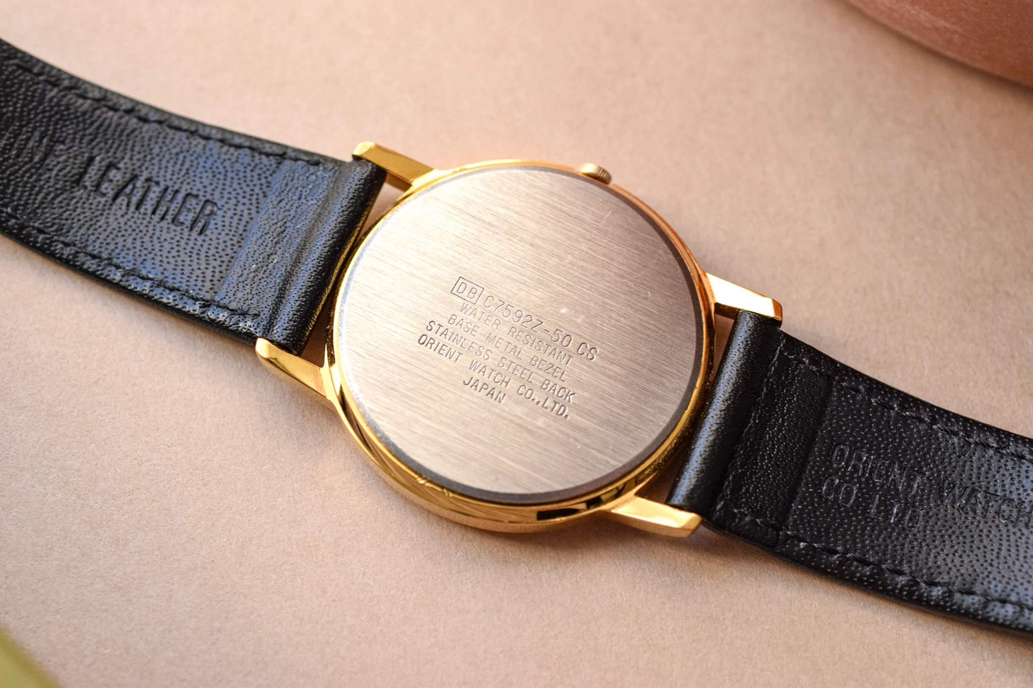 Neo-vintage Orient Gilt Dial Calendar - Image 8