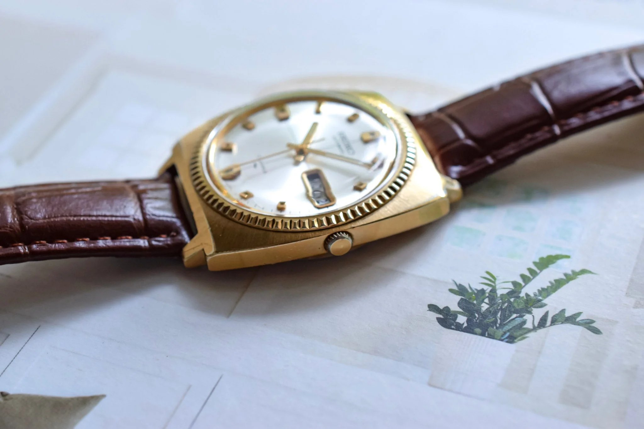 Seiko Crosshair Fluted Bezel Cushion - Image 5