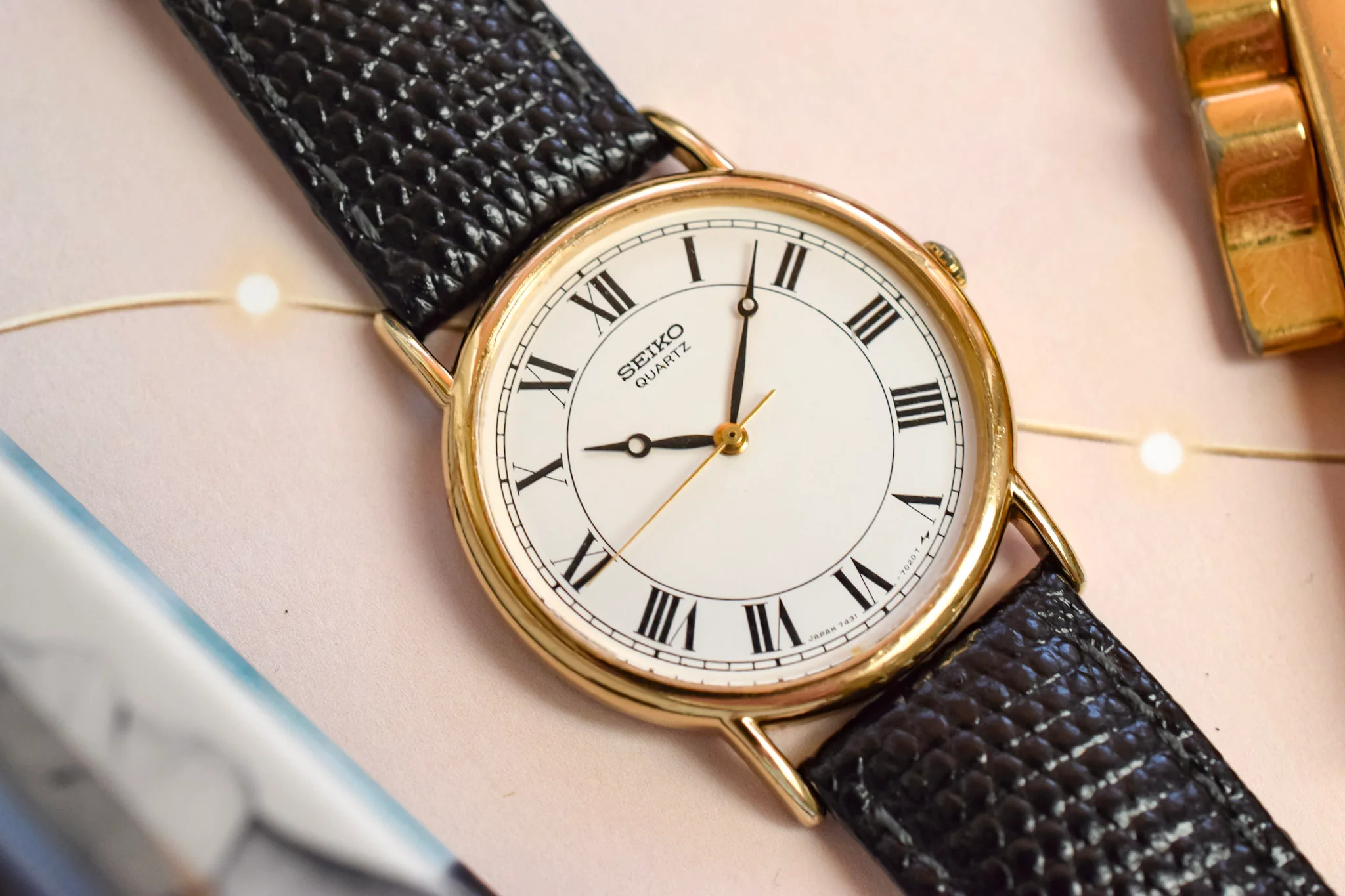 1985 Seiko Midsize Roman Dial Breguet - Image 4