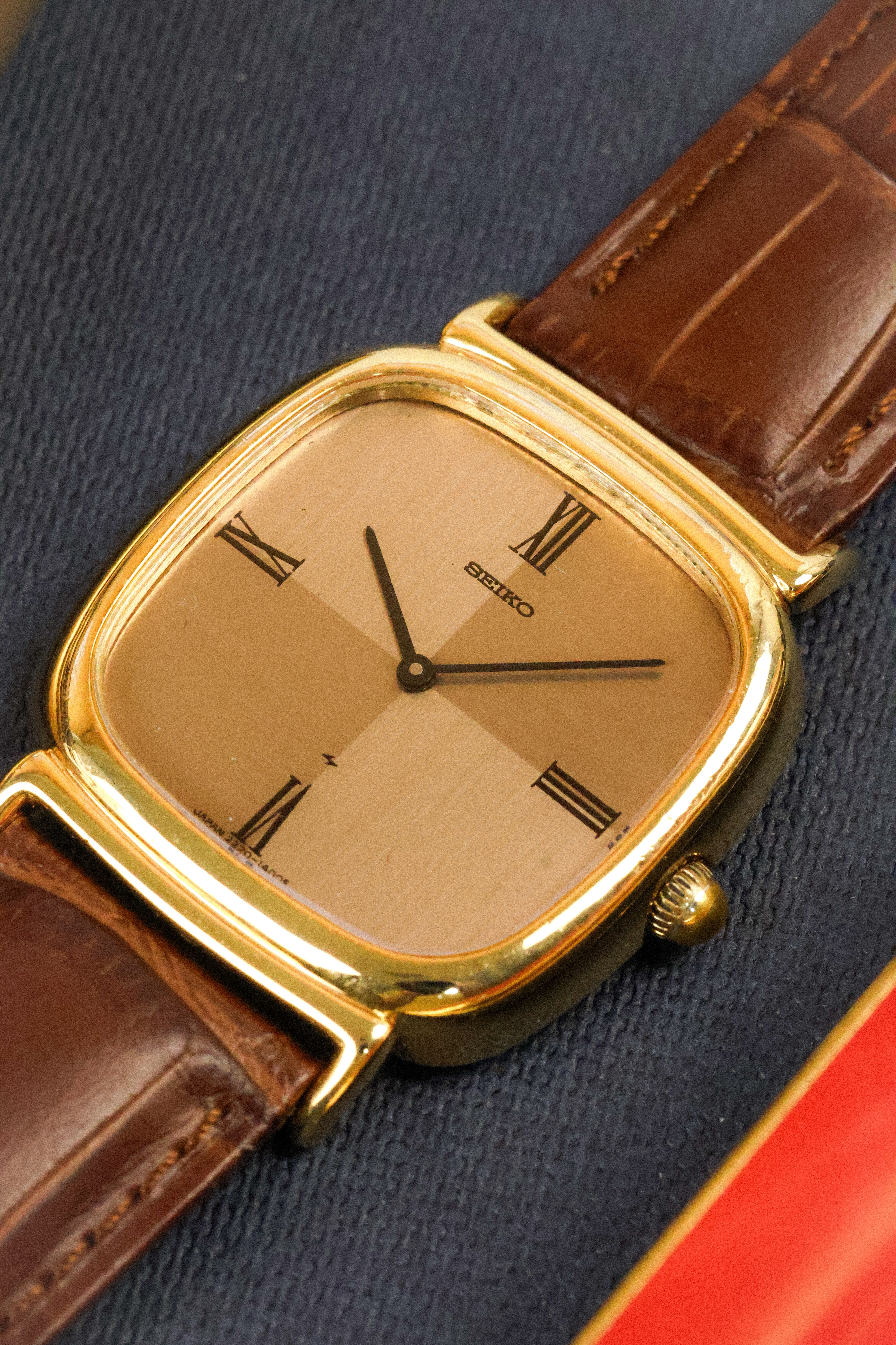 1975 Seiko Chariot Copper Quad Dial TV - Image 2