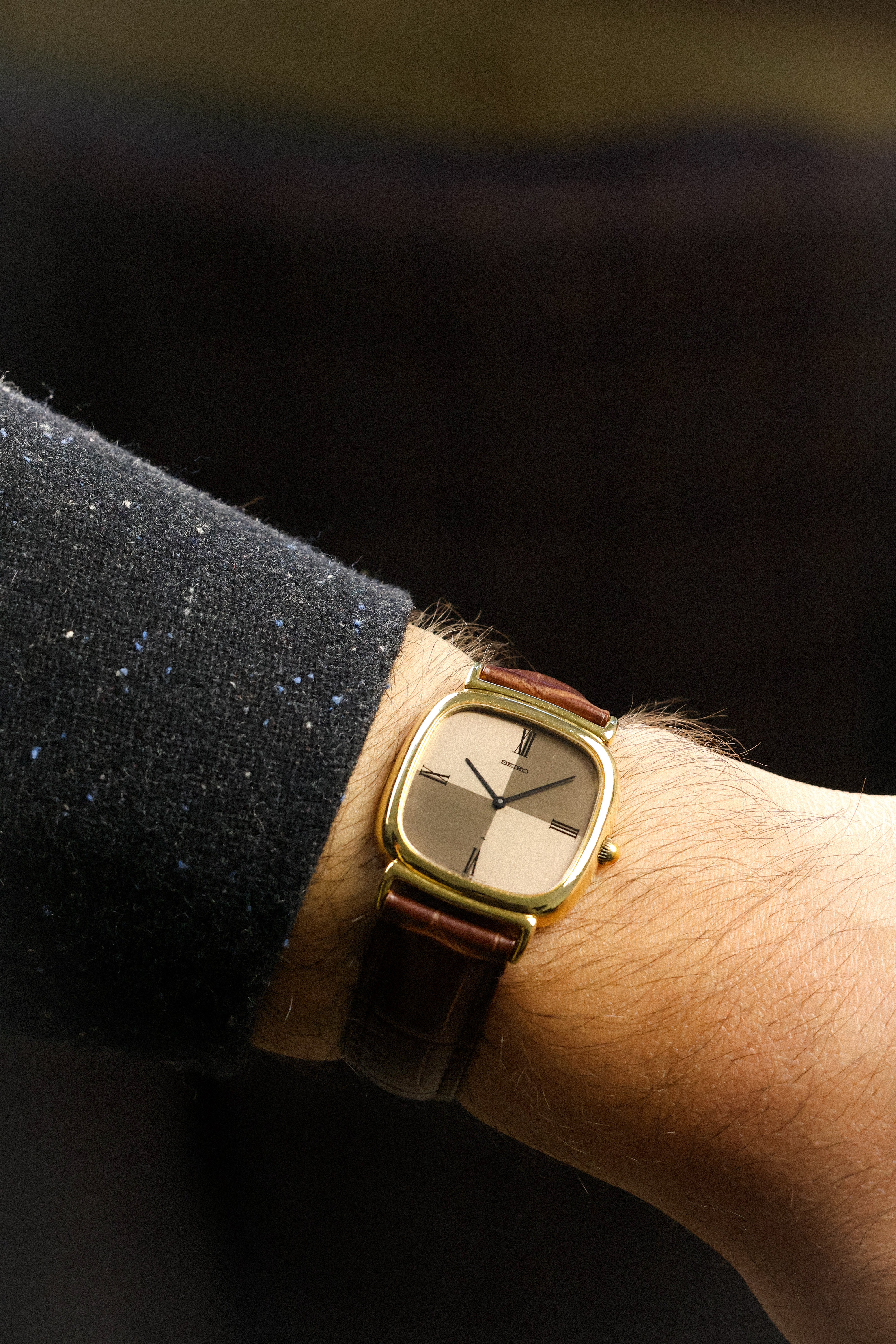 1975 Seiko Chariot Copper Quad Dial TV - Image 3