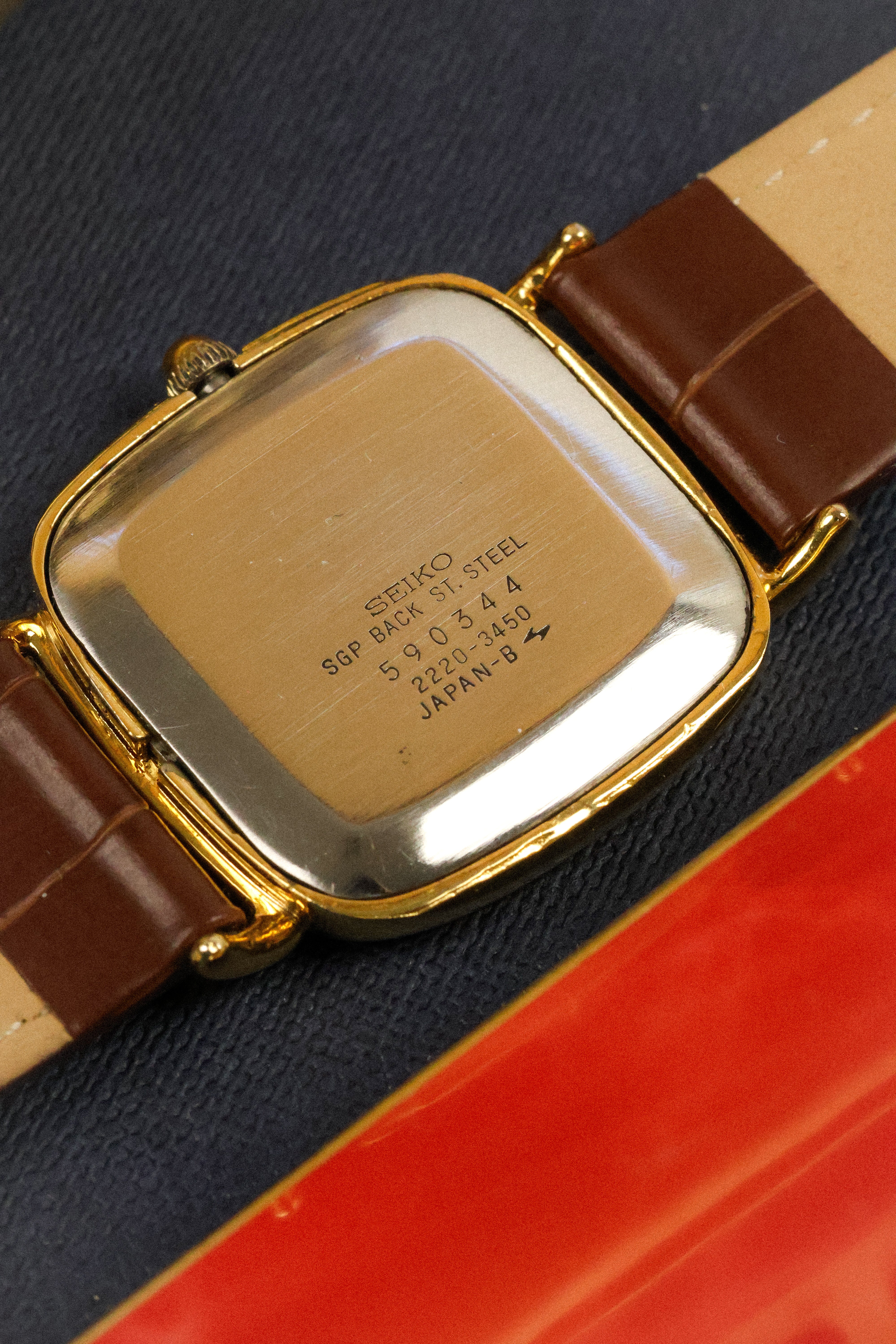 1975 Seiko Chariot Copper Quad Dial TV - Image 6