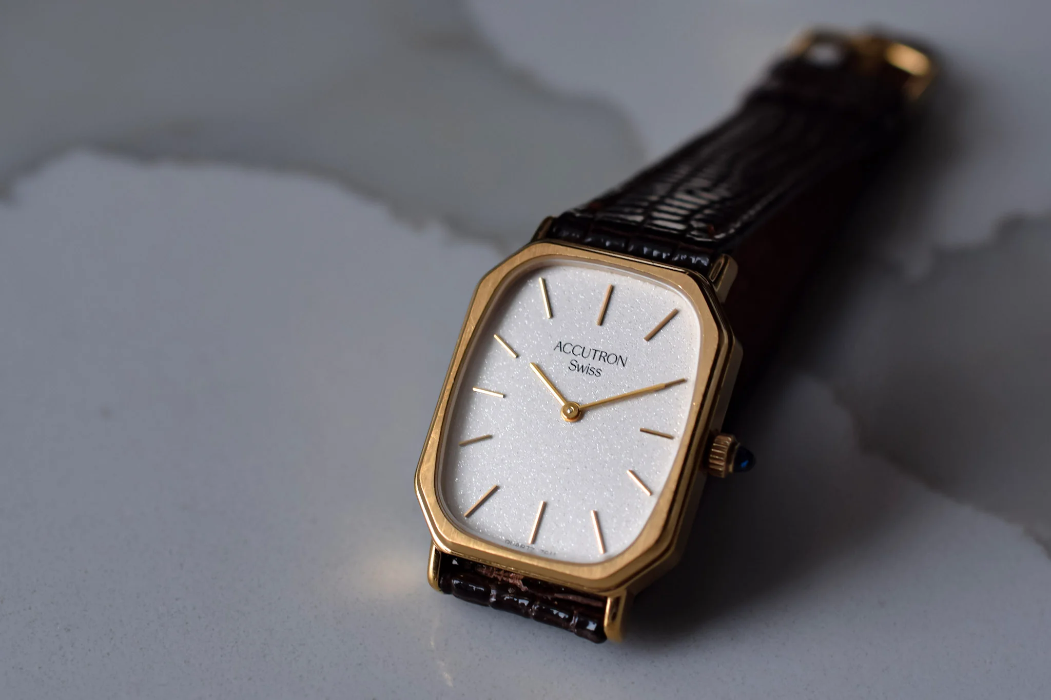 1981 Accutron Quartz Octagonal Case - Image 6