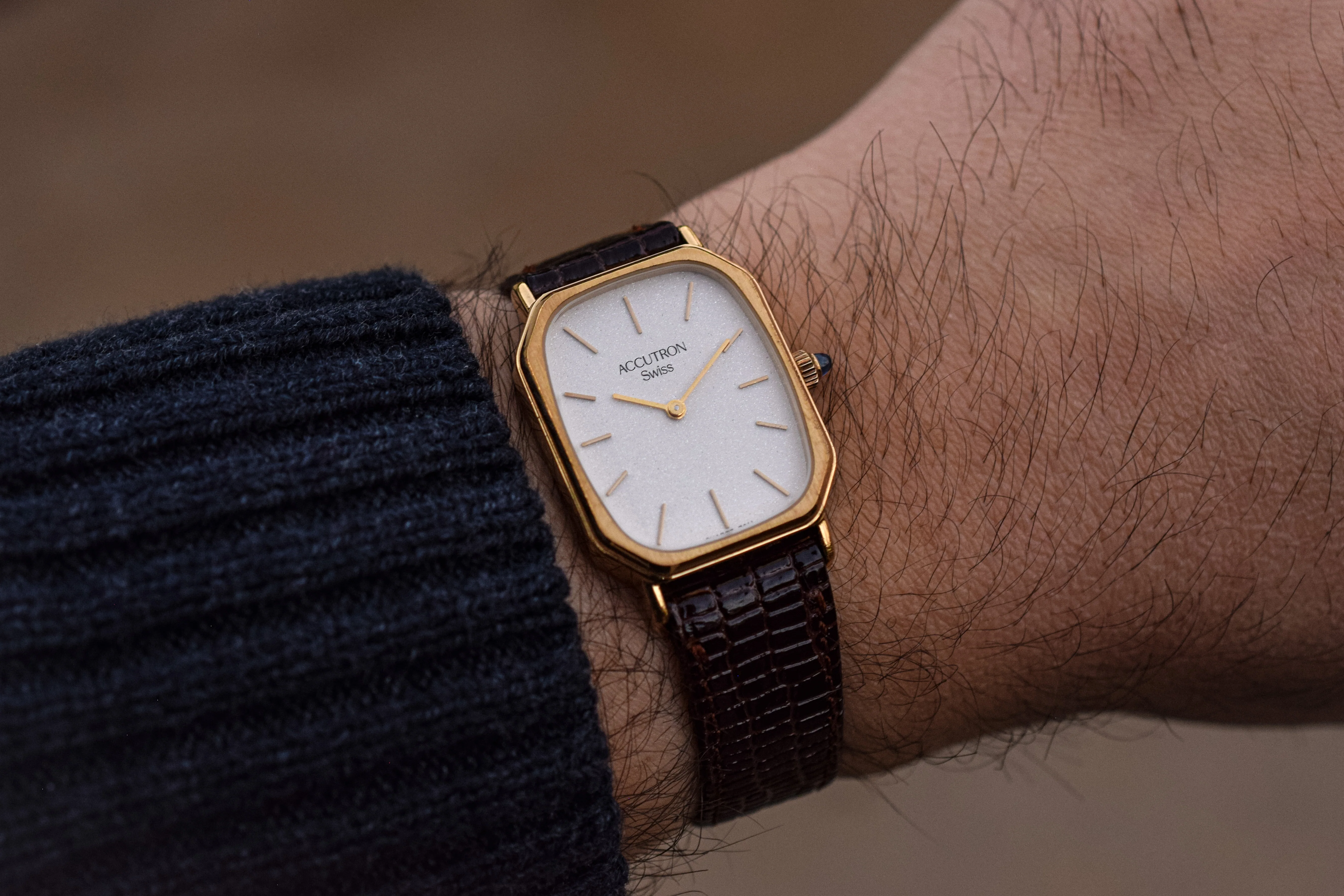 1981 Accutron Quartz Octagonal Case - Image 7