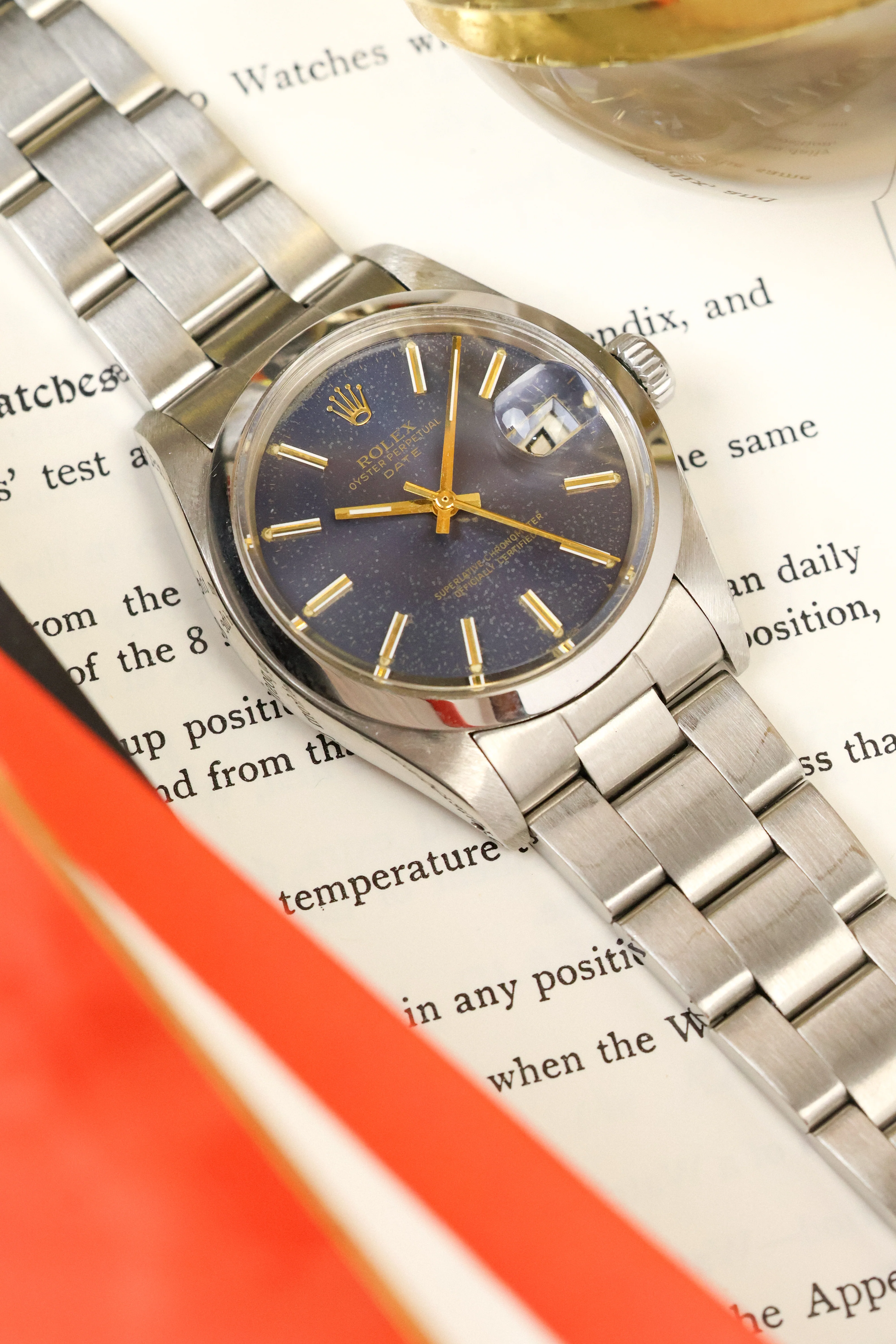 1976 Rolex Date 1500 “Starry Night” - Image 2