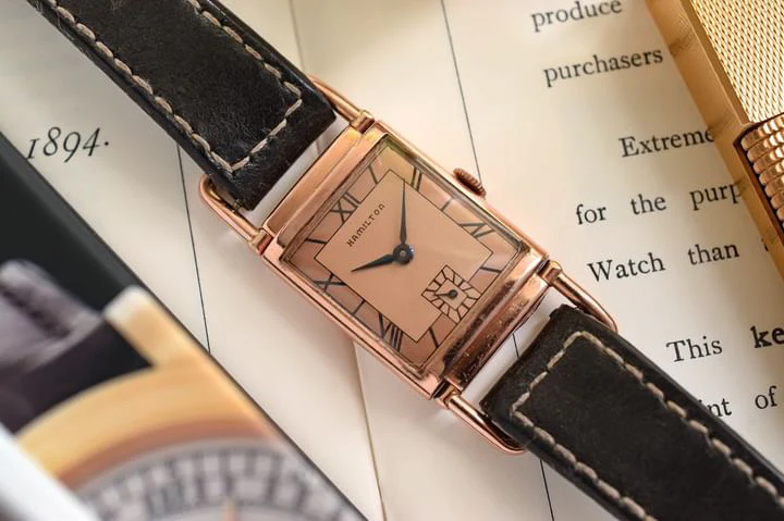 1939 Hamilton Wilshire Coral - 14K Rose Gold Filled - Image 2