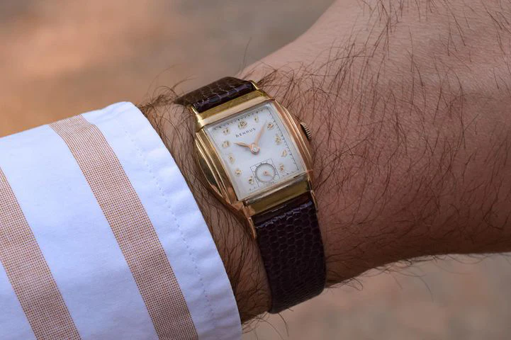 Vintage Mechanical Art Deco Benrus - Image 3