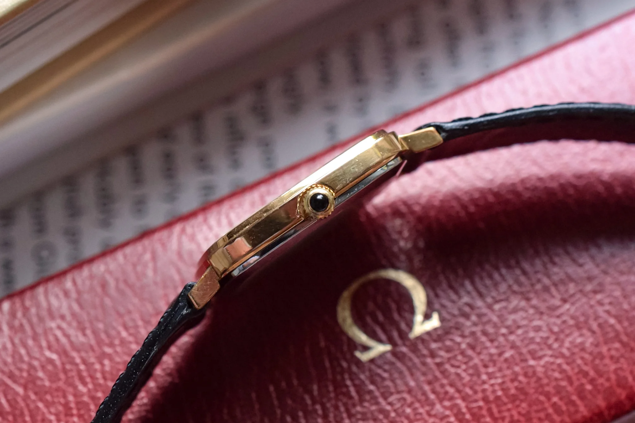 1970s Gold Plated Mechanical Omega TV - Serviced - Image 5