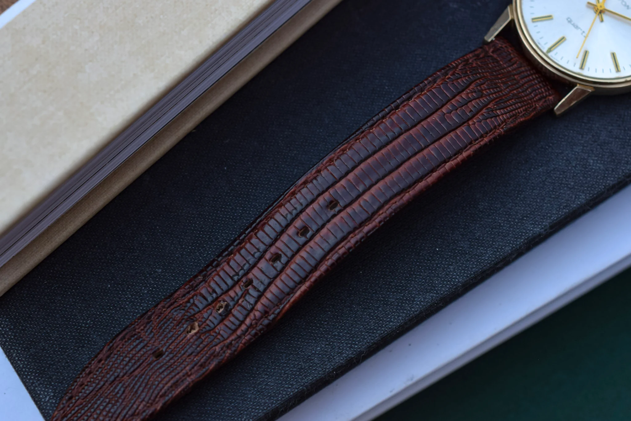 Vintage 10K Gold Filled Hamilton Quartz Watch - Award Piece - Image 6