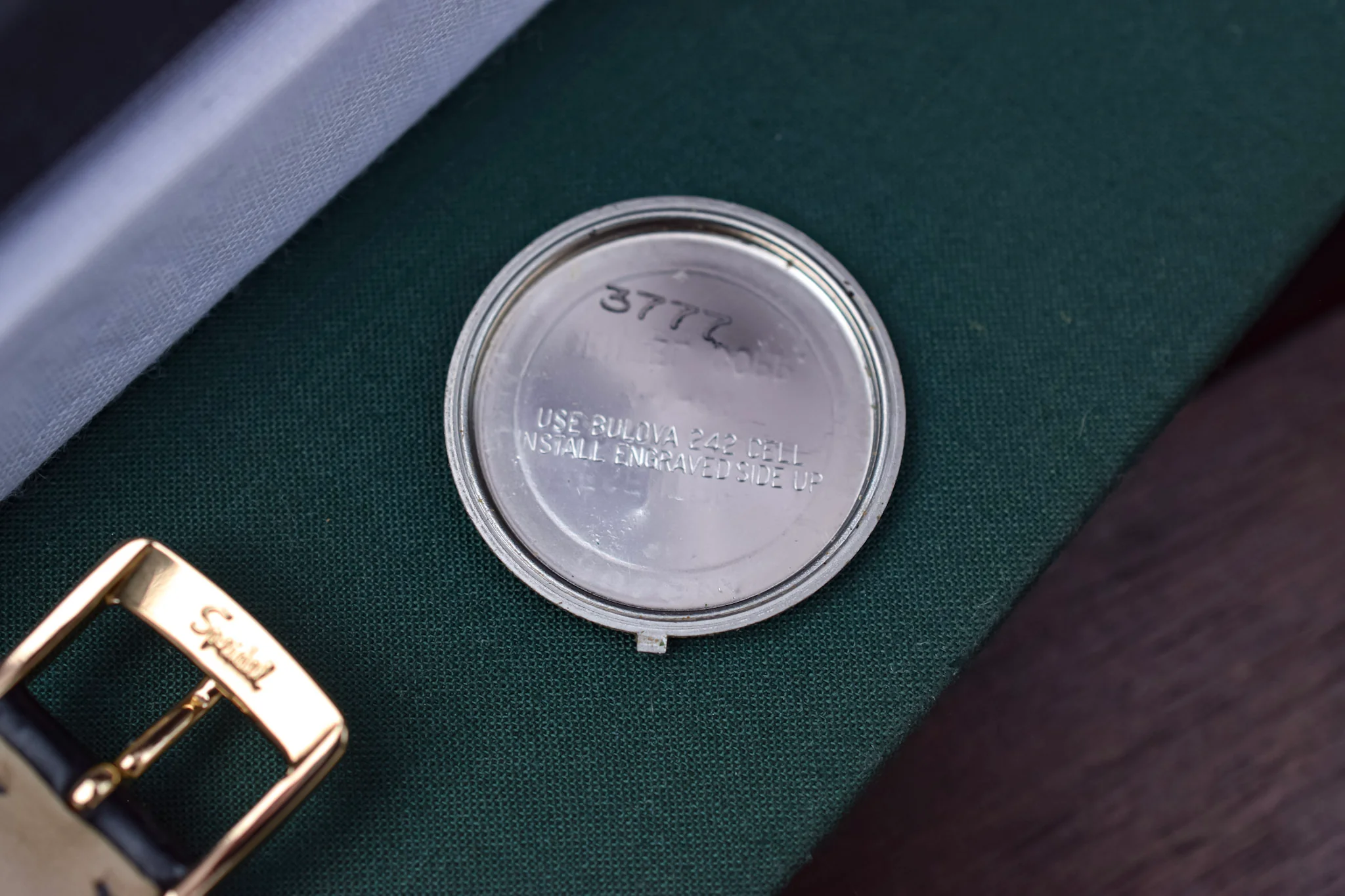 Vintage 1977 Bulova Accutron Quartz Watch - Award Piece - Image 14