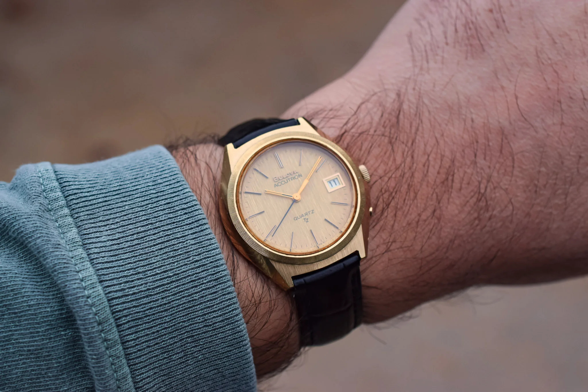 Vintage 1977 Bulova Accutron Quartz Watch - Award Piece - Image 3