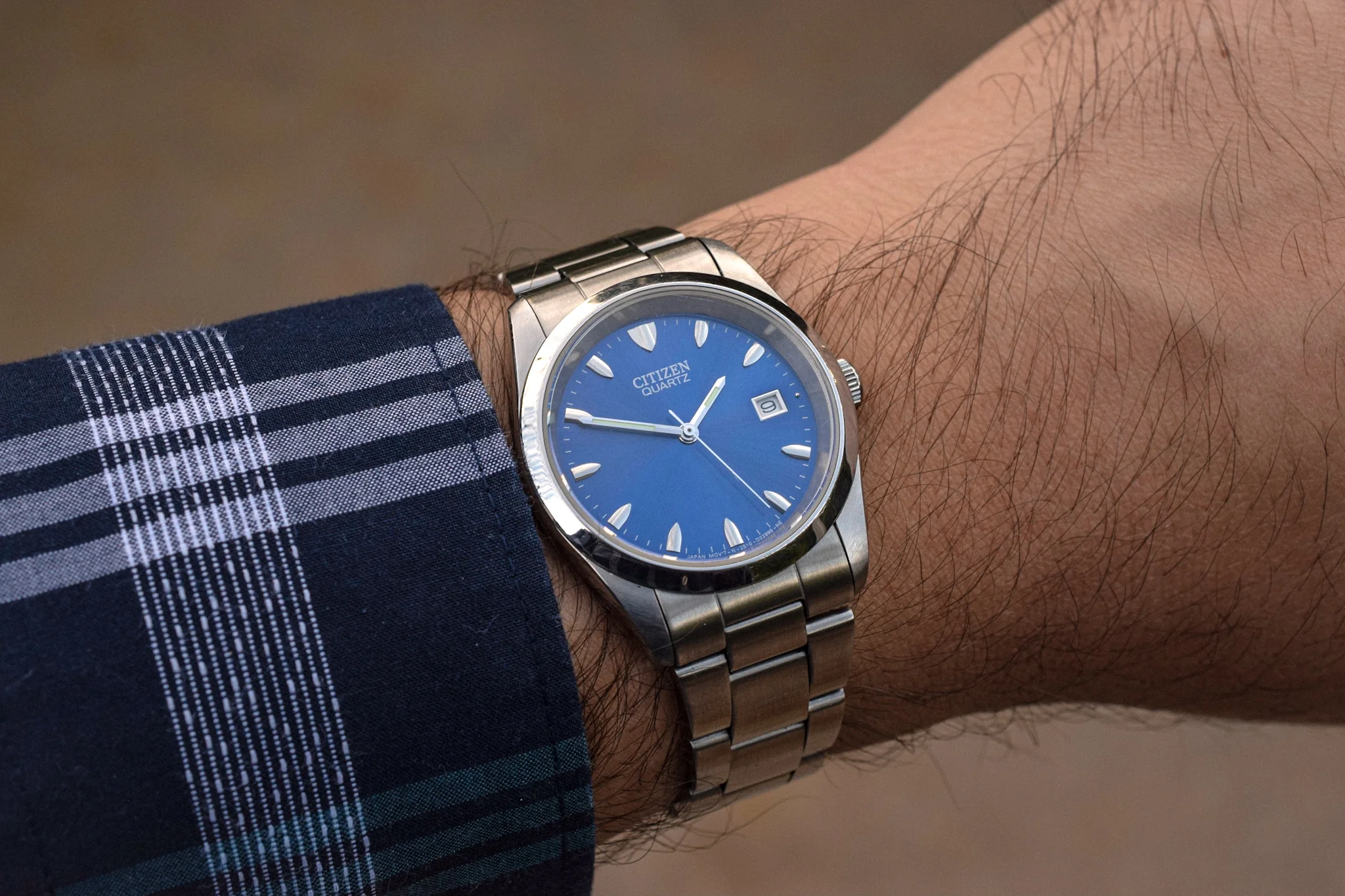Vintage Citizen Blue Dial “OP” - Image 3