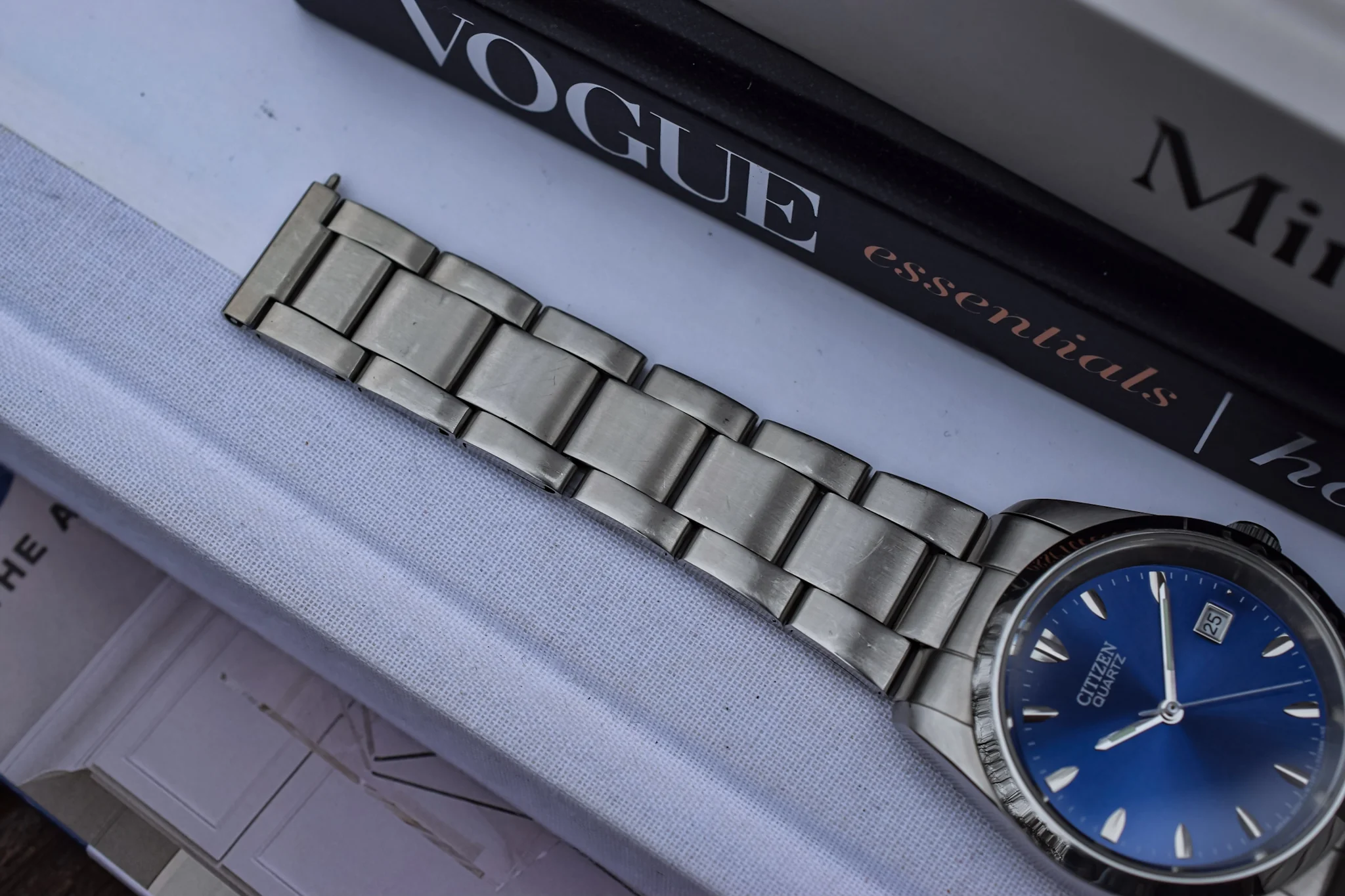 Vintage Citizen Blue Dial “OP” - Image 4