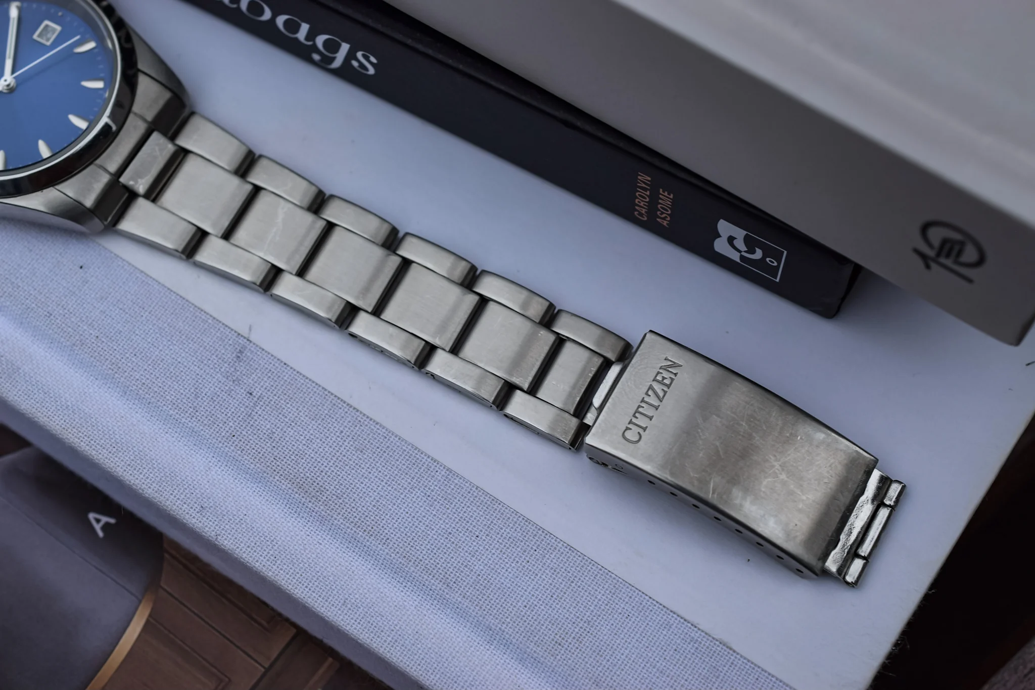 Vintage Citizen Blue Dial “OP” - Image 5